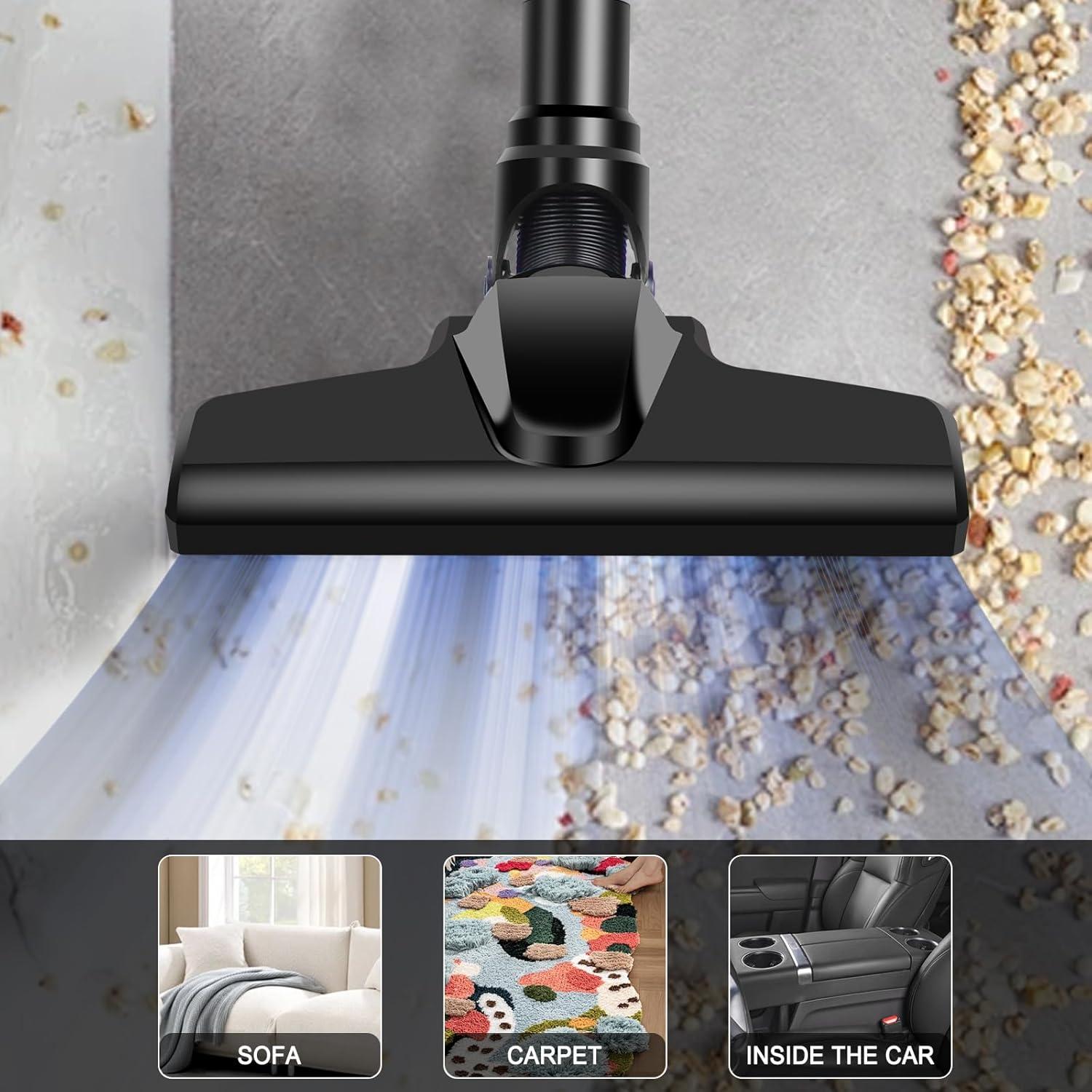 Aspiradora Inalámbrica TRONYAN VC-MW20 120W 18V para Hogar y Coche