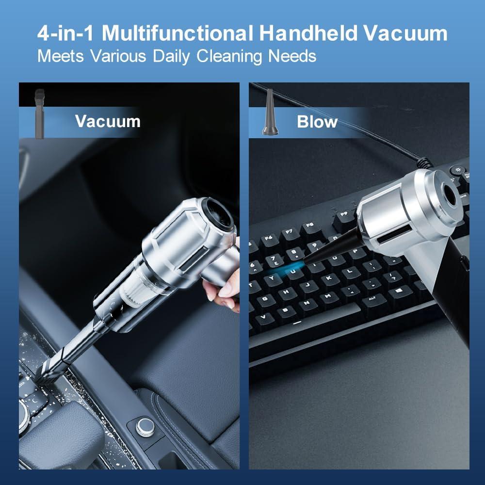 Aspiradora de Coche Plegable Carsories 18000PA Inalámbrica