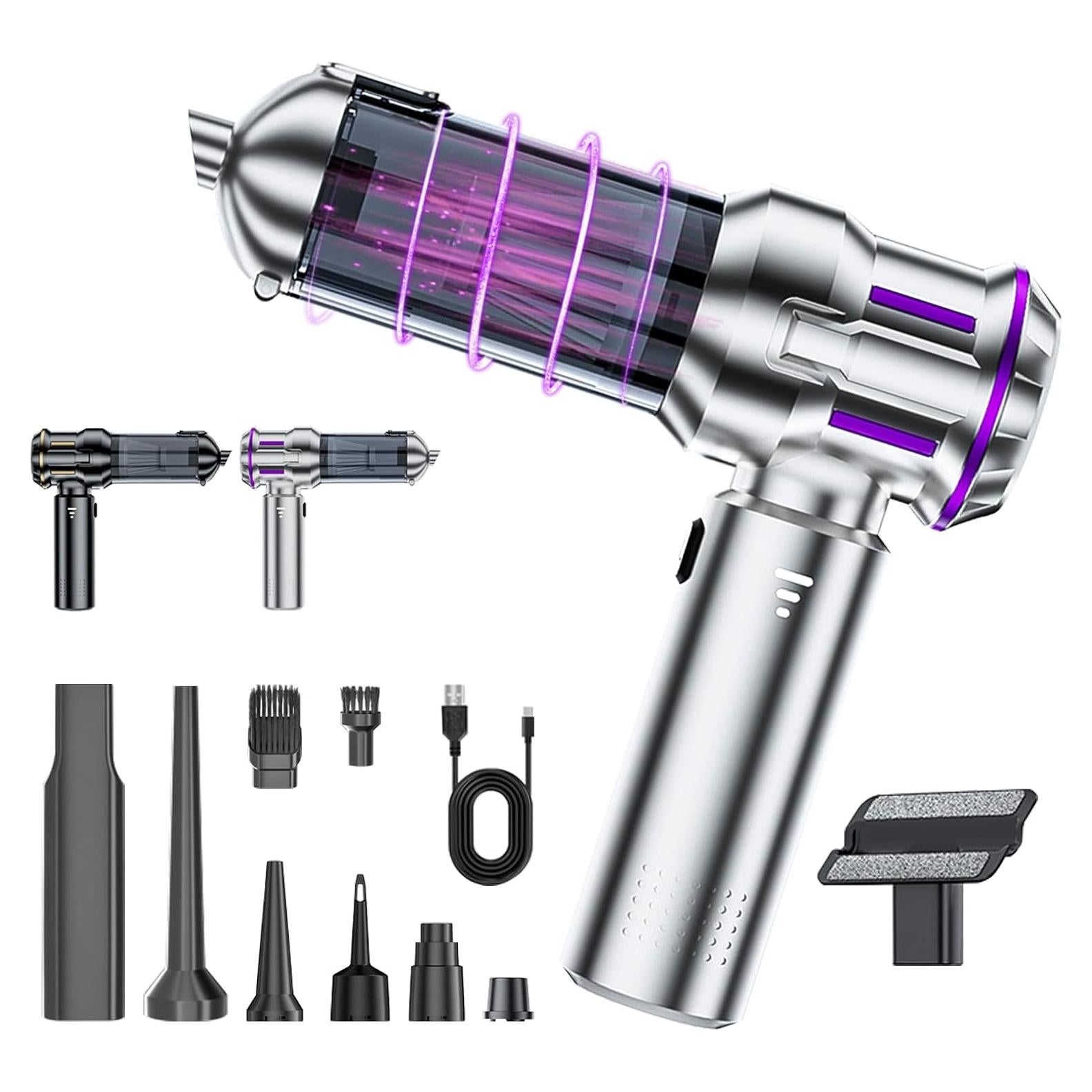 Aspiradora de Mano Inalámbrica BIYQFCR 16000Pa Portátil