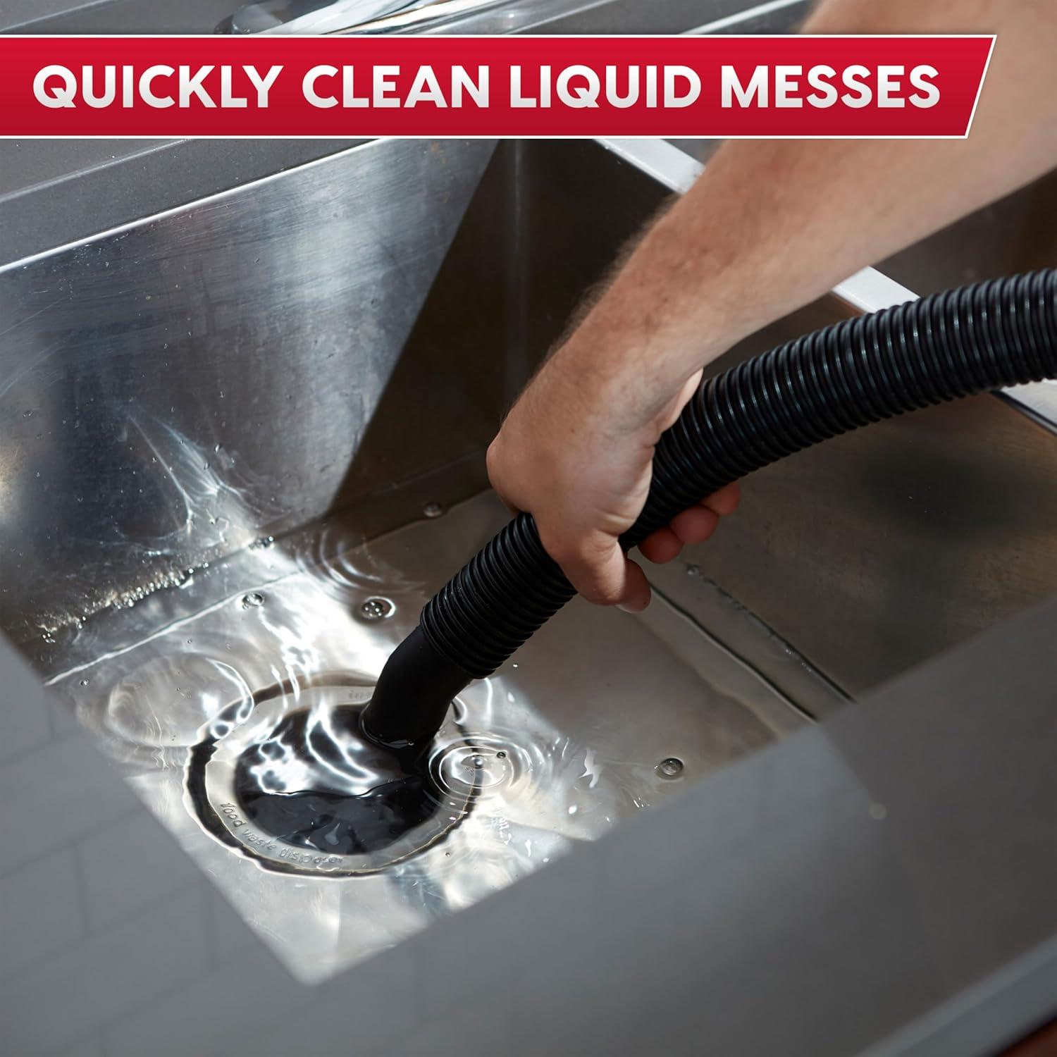 Aspiradora Húmeda/Seca Vacmaster 5 Gal 4 HP Inoxidable VOC508S