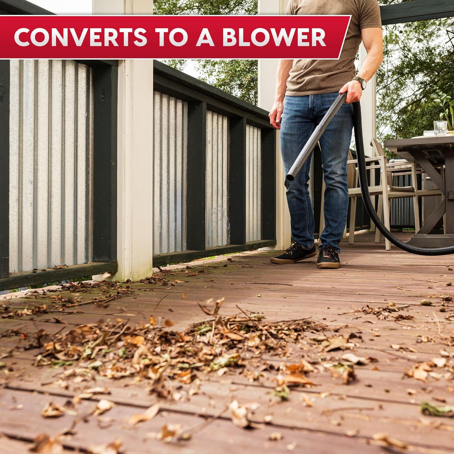 Aspiradora Húmeda/Seca Vacmaster 5 Gal 4 HP Inoxidable VOC508S