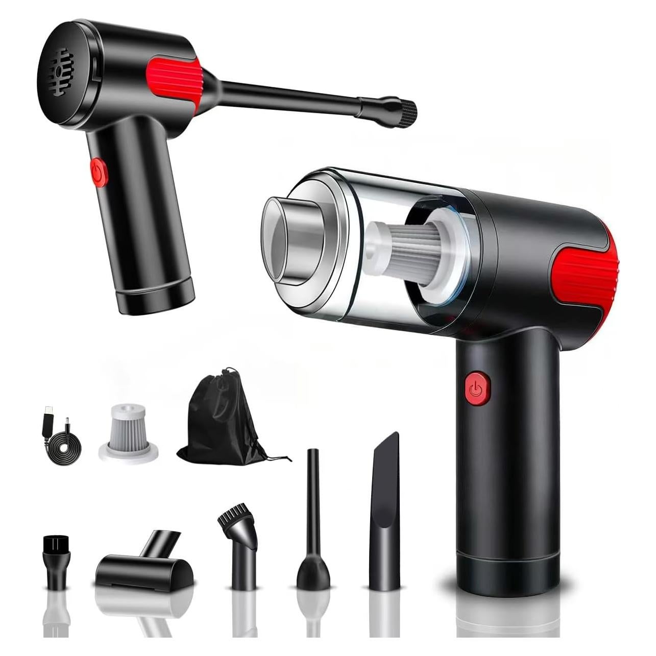 Aspiradora de Mano Sin Cable ZXJouiy JM-6601 4000Pa Portátil