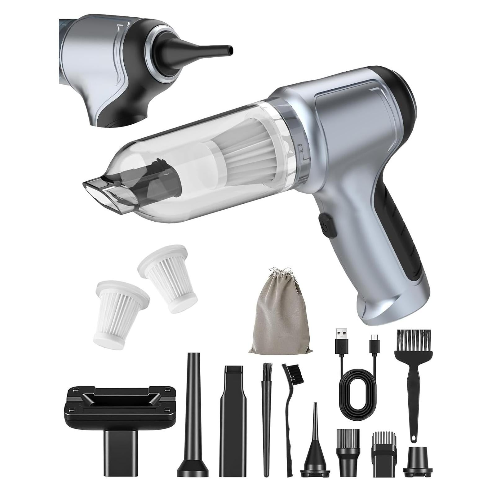 Aspiradora de Coche Portátil Zommapro HL-107 18000Pa 120W