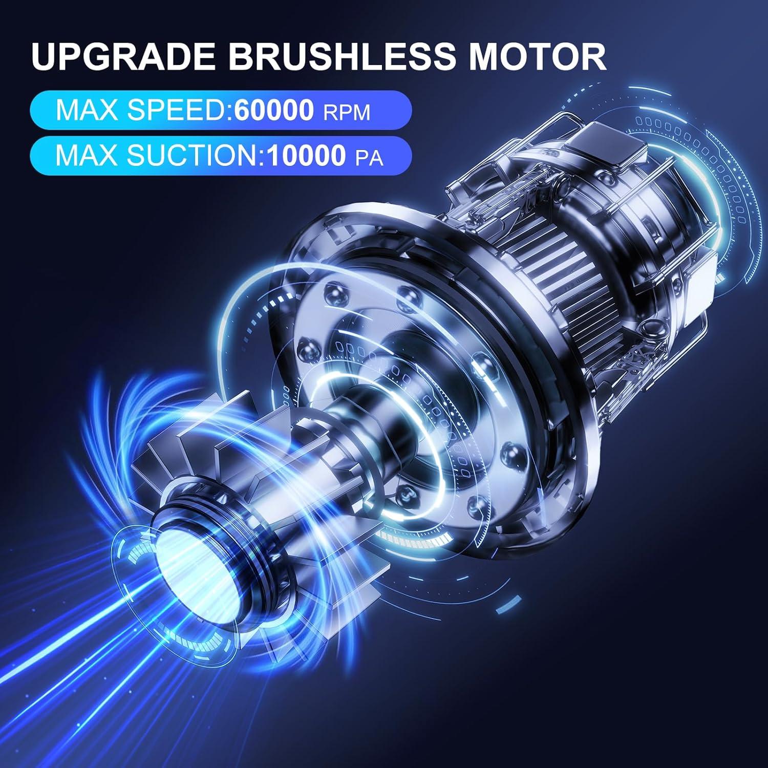 Aspiradora de Mano Inalámbrica KEALAS K-52 10000Pa Ligera