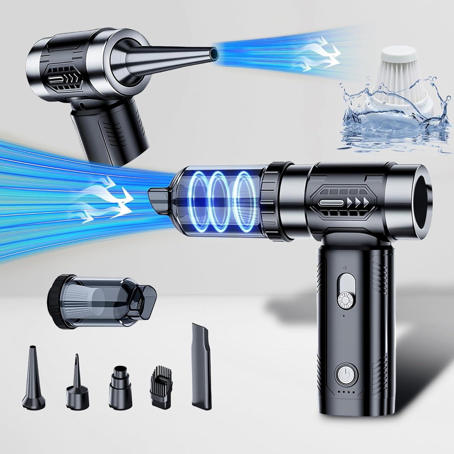 Aspiradora Portátil Inalámbrica Elecbee 16000pa 3 en 1