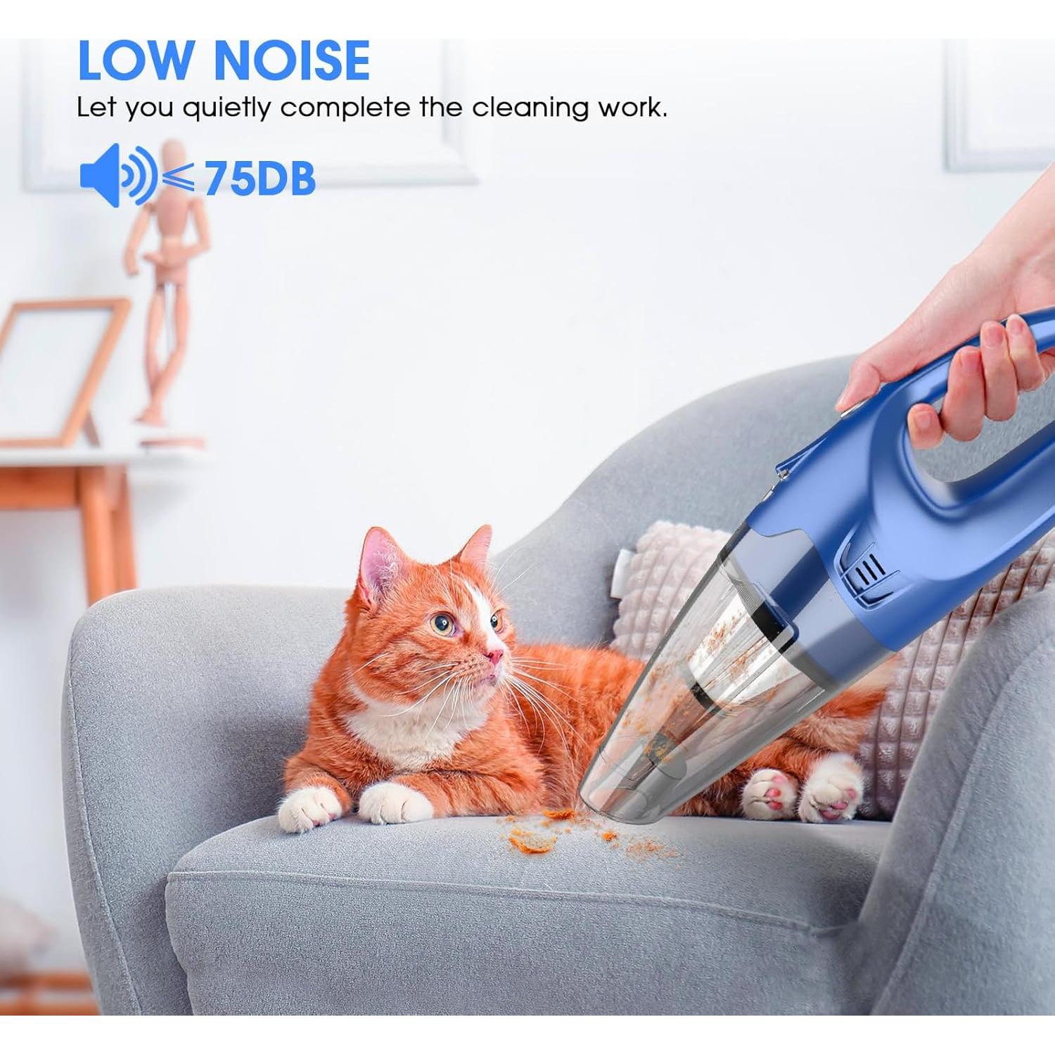 Aspiradora de Mano Inalámbrica YOOHI H216 500ml 6KPA