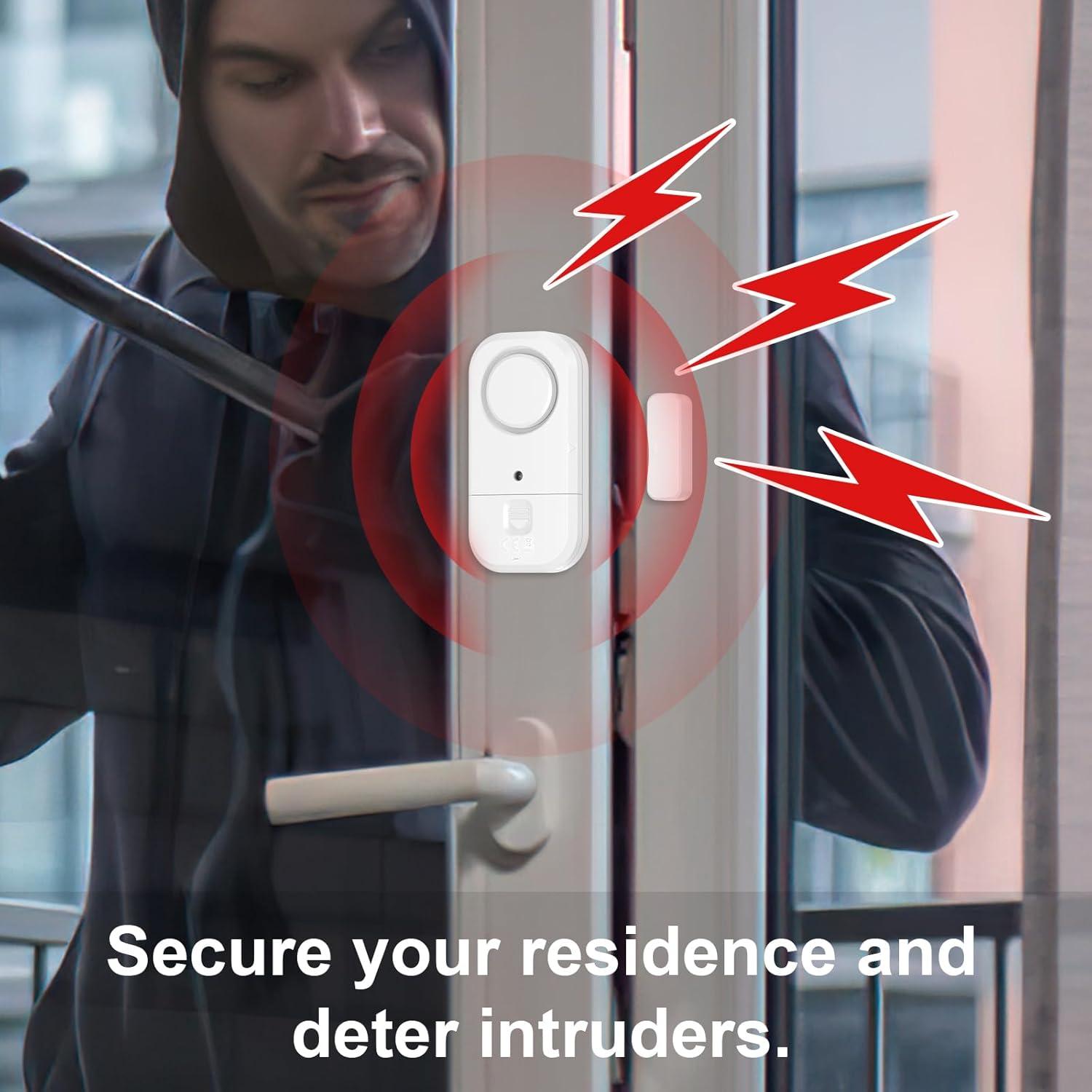 Sensores de Alarma de Puerta y Ventana ANKOSHUN 6 Paquete