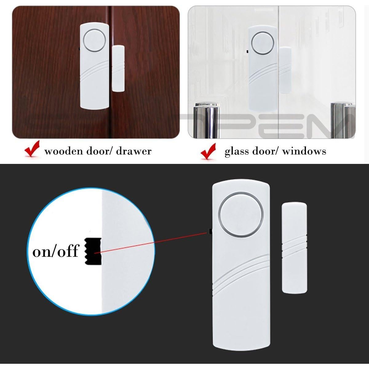 Kit de Alarma de Seguridad Precio Xes - Sensor Magnético - 10 Piezas