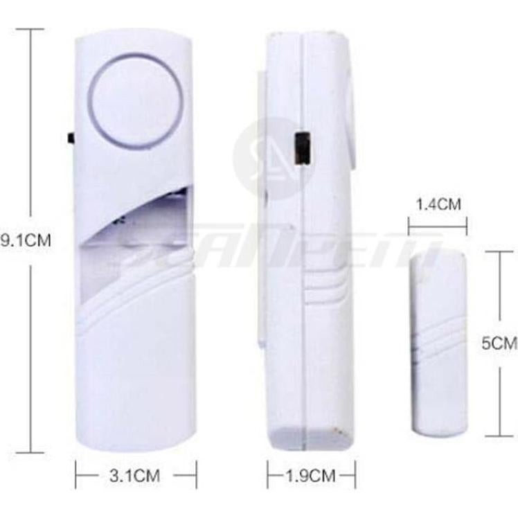 Kit de Alarma de Seguridad Precio Xes - Sensor Magnético - 10 Piezas