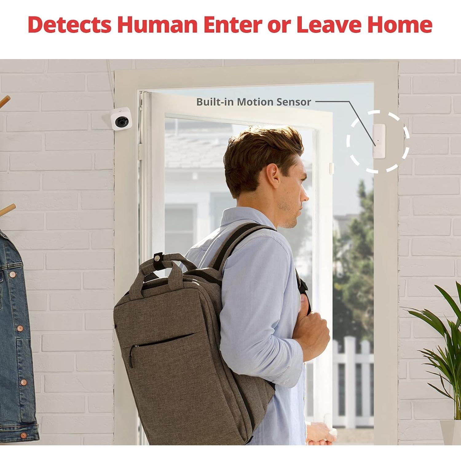 Sensor de Contacto SwitchBot para Puertas y Ventanas - Seguridad Inteligente