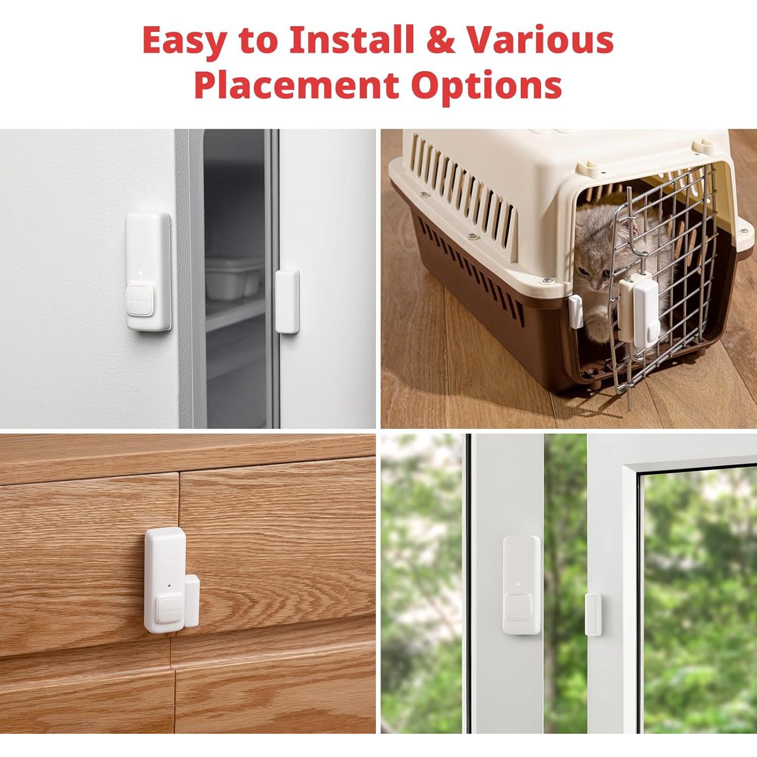 Sensor de Contacto SwitchBot para Puertas y Ventanas - Seguridad Inteligente