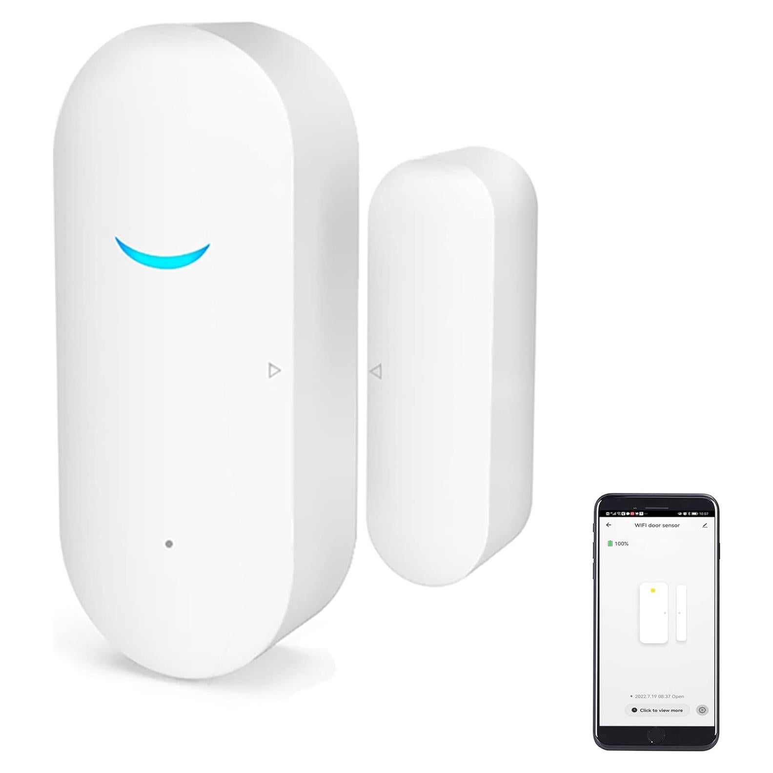 Sensor de Puerta y Ventana WiFi SENCKIT con App y Alarma