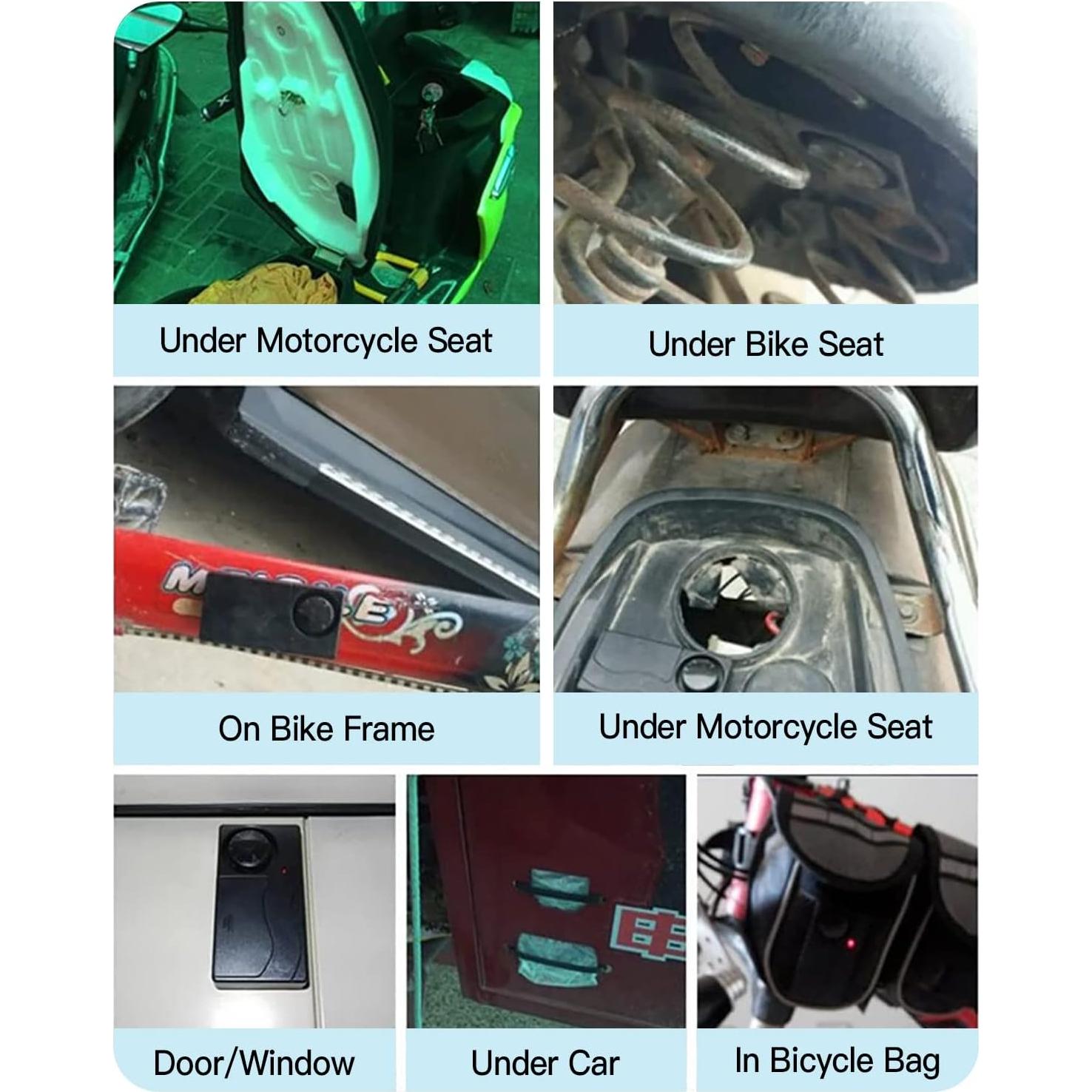 Alarma de Vibración Inalámbrica Wsdcam 110dB con Control Remoto