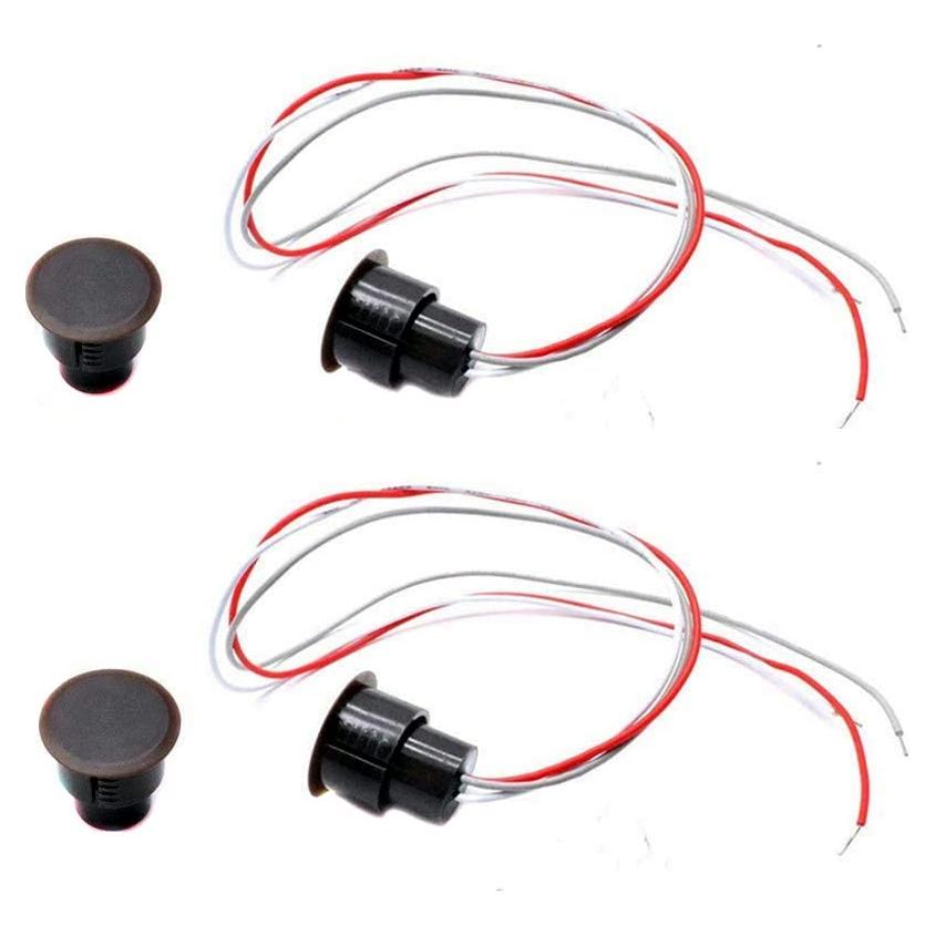 Interruptor de Puerta Magnético Empotrado RC-36 - 2 Juegos