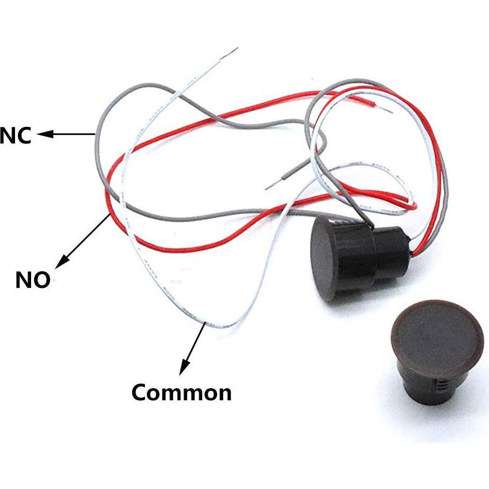 Interruptor de Puerta Magnético Empotrado RC-36 - 2 Juegos