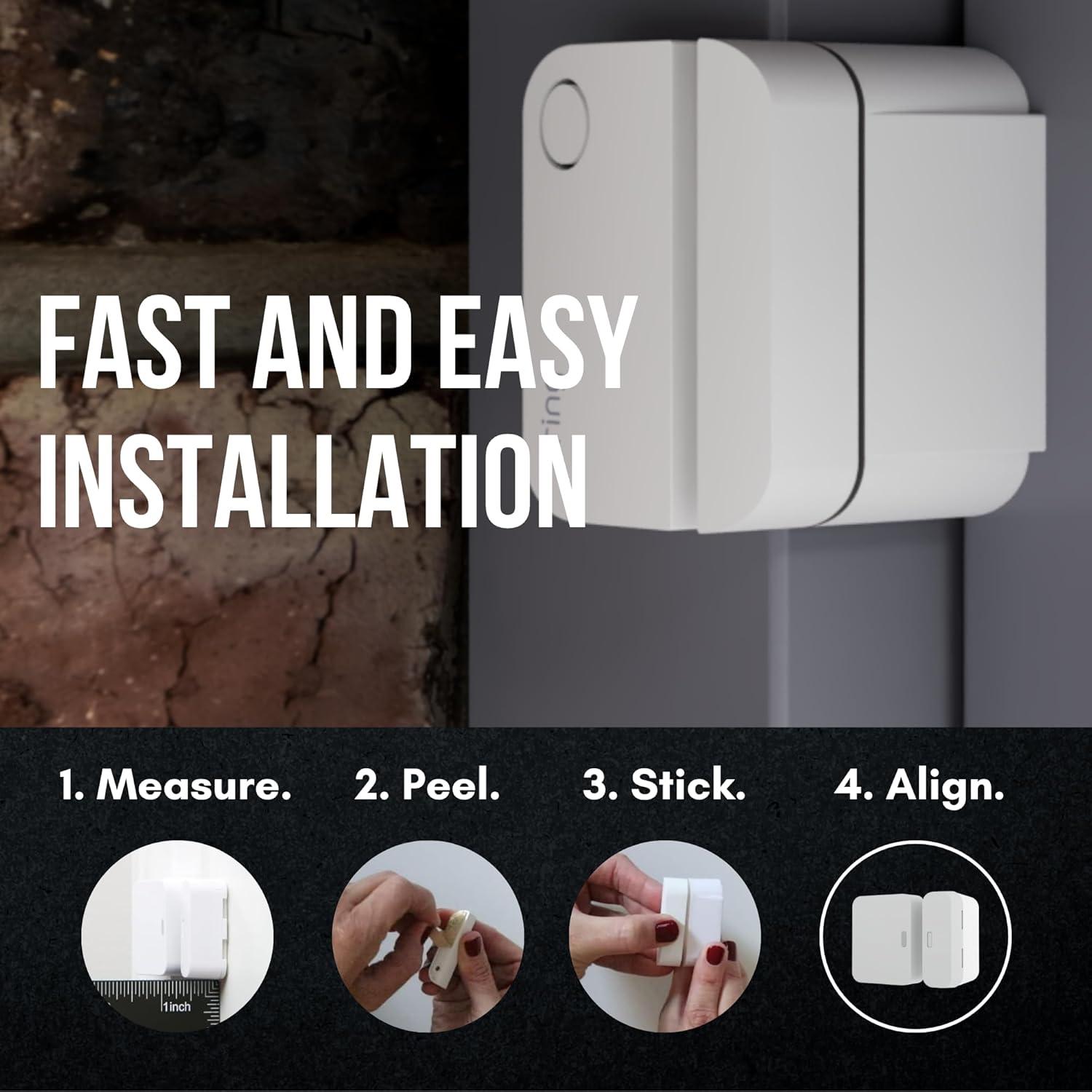 Juego de 5 Anclajes Magnéticos Clever Home 0.64 cm Adhesivo 3M