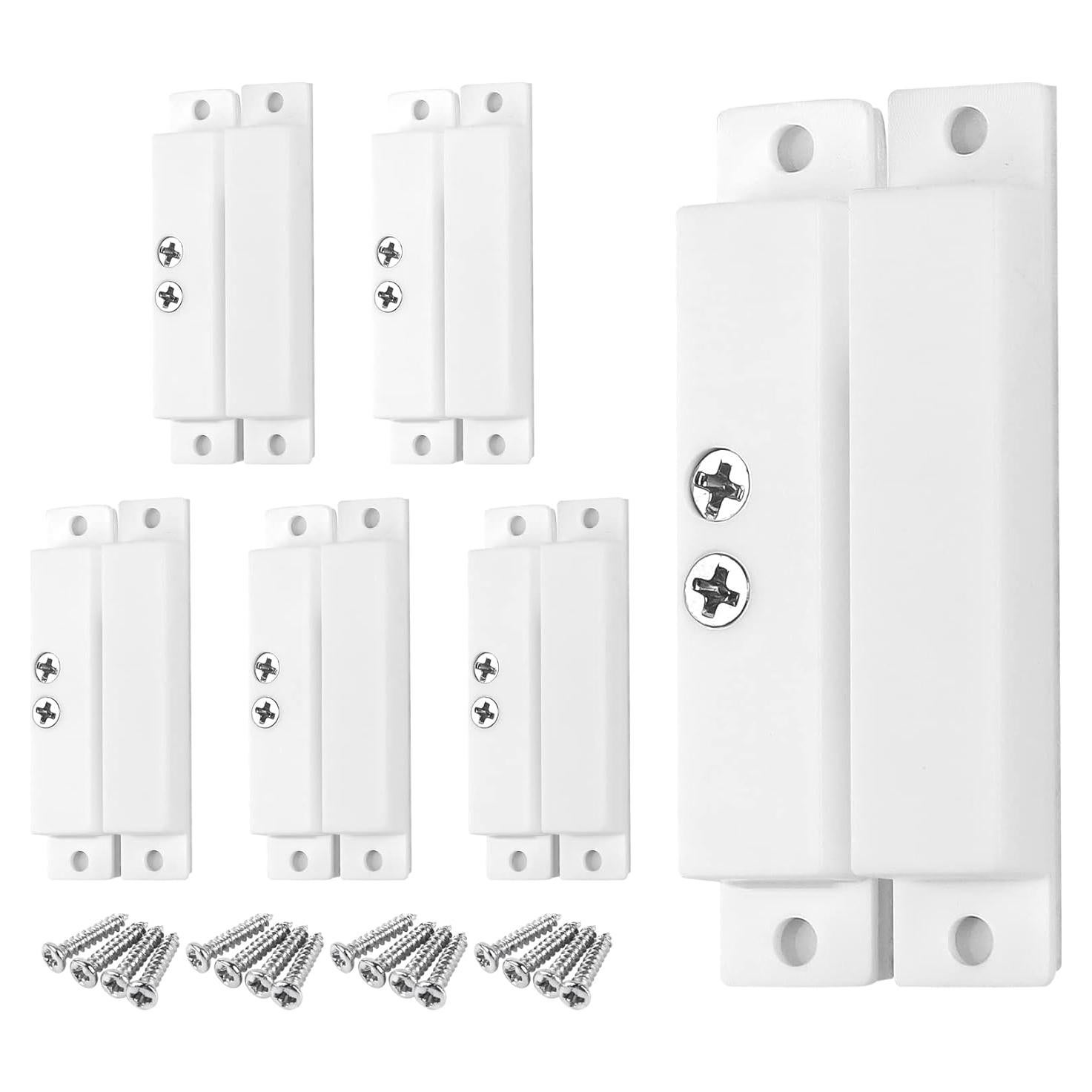 Contactos Magnéticos NC Manesi para Ventanas y Puertas - 5 Juegos