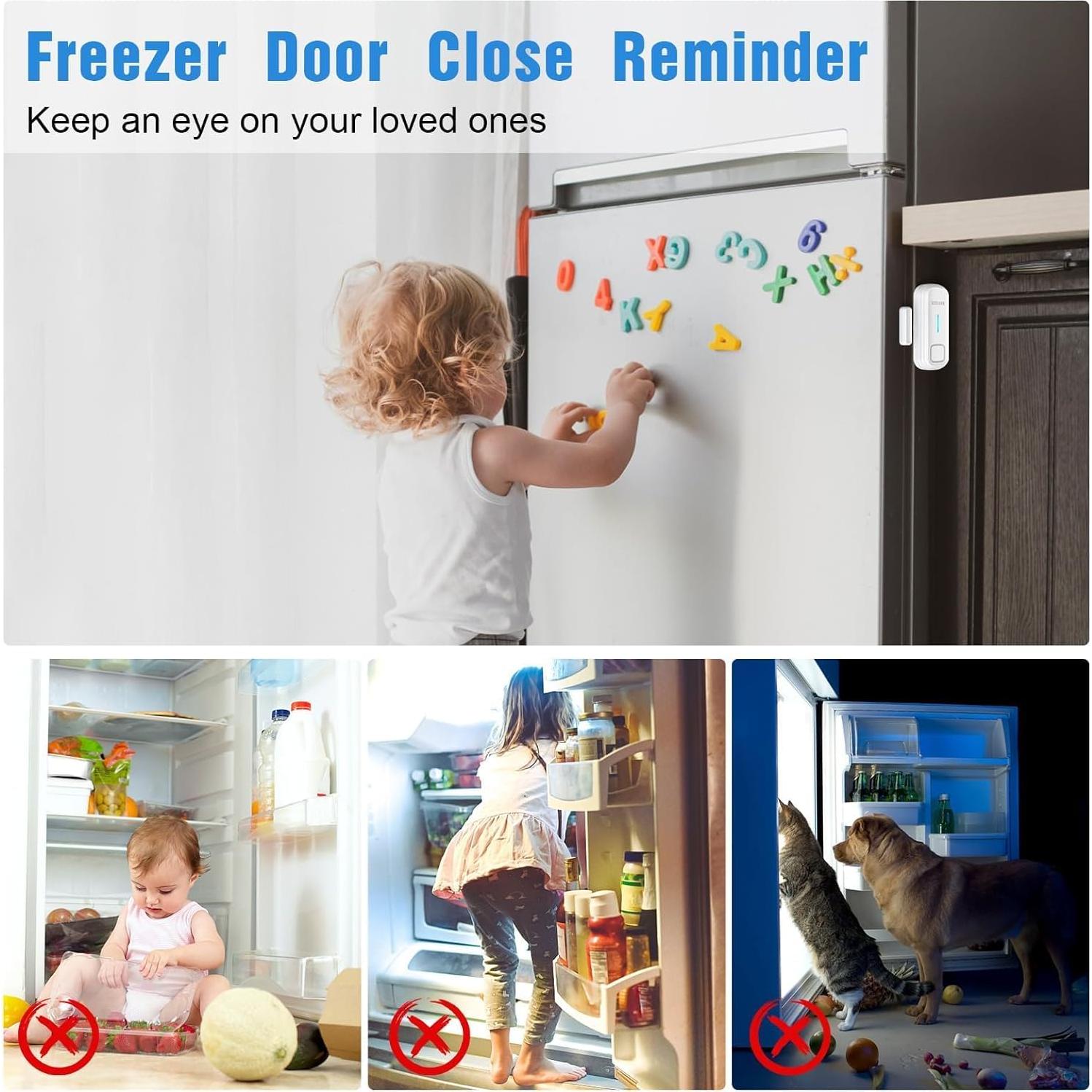 Alarma de Puerta de Nevera Daytech 120dB Ajustable 1-4 Min