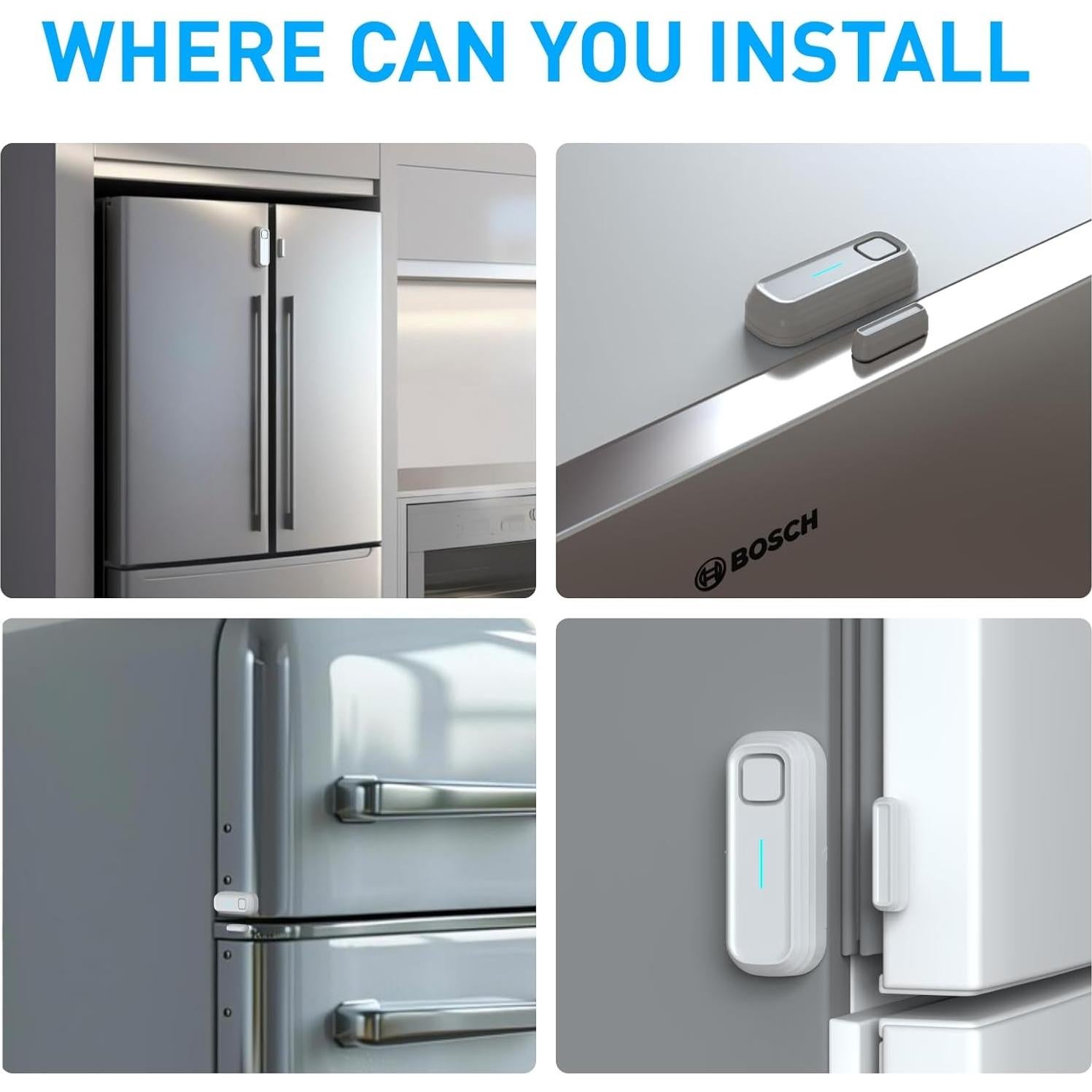 Alarma de Puerta de Nevera Daytech 120dB Ajustable 1-4 Min