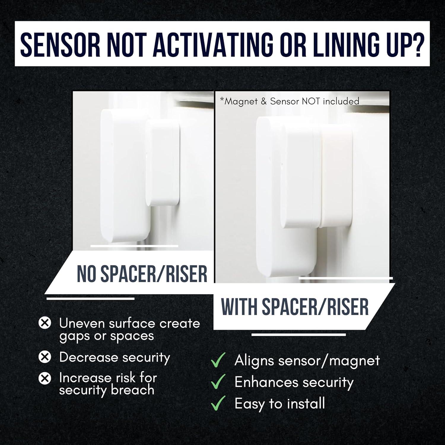 Elevador Magnético 1.27 cm Clever Home para Sensores ADT