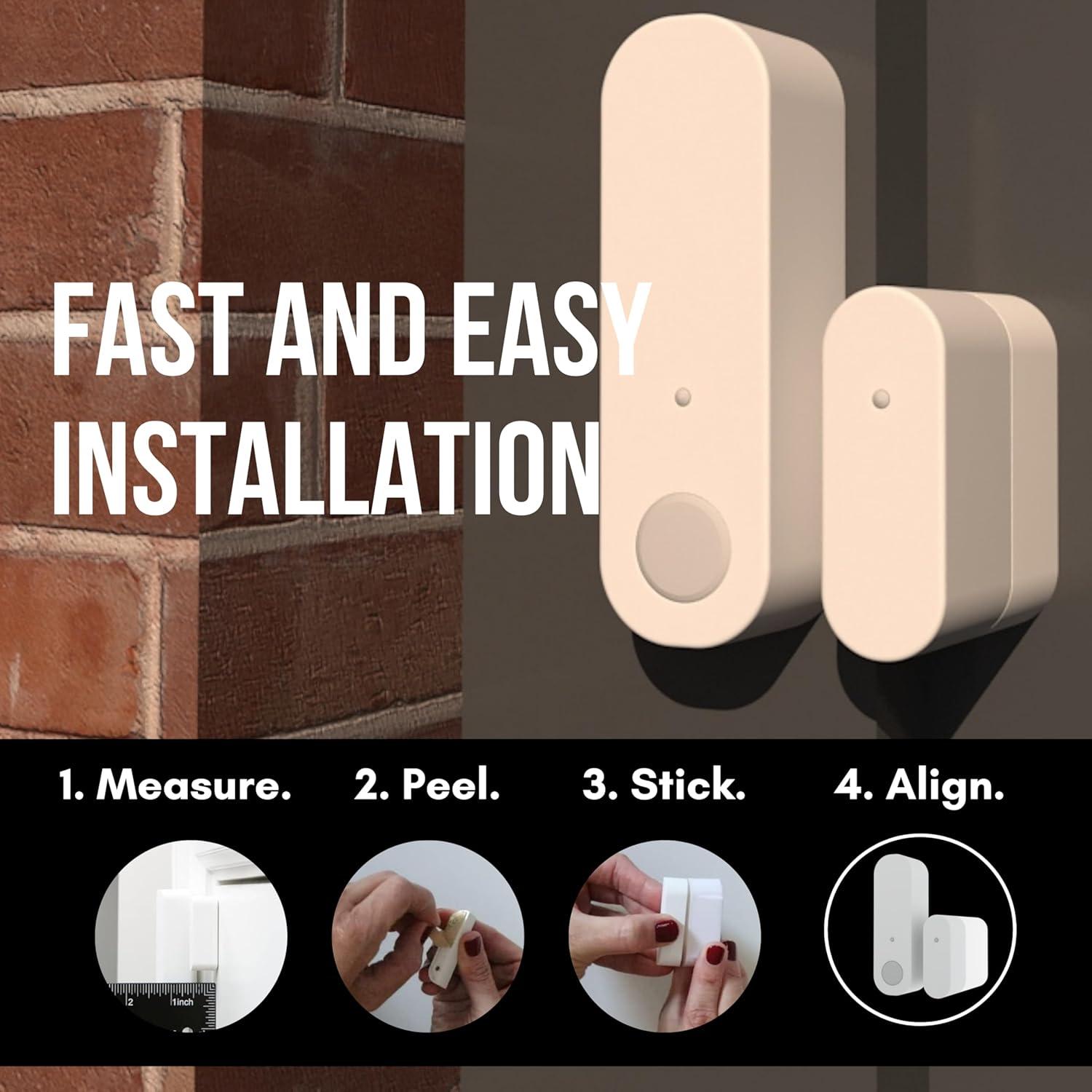 Elevador Magnético 1.27 cm Clever Home para Sensores ADT