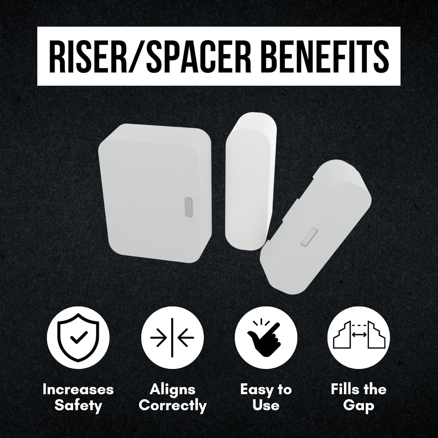 Elevador Magnético SimpliSafe - Espaciador de Contacto 2 Piezas