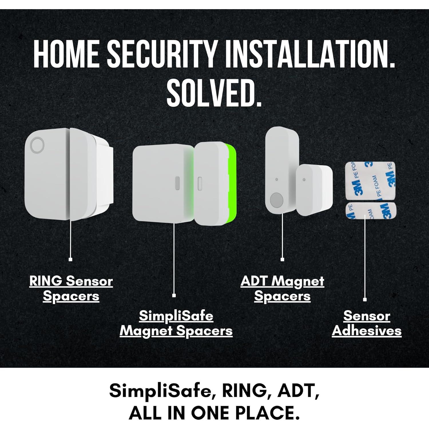 Elevador Magnético SimpliSafe - Espaciador de Contacto 2 Piezas