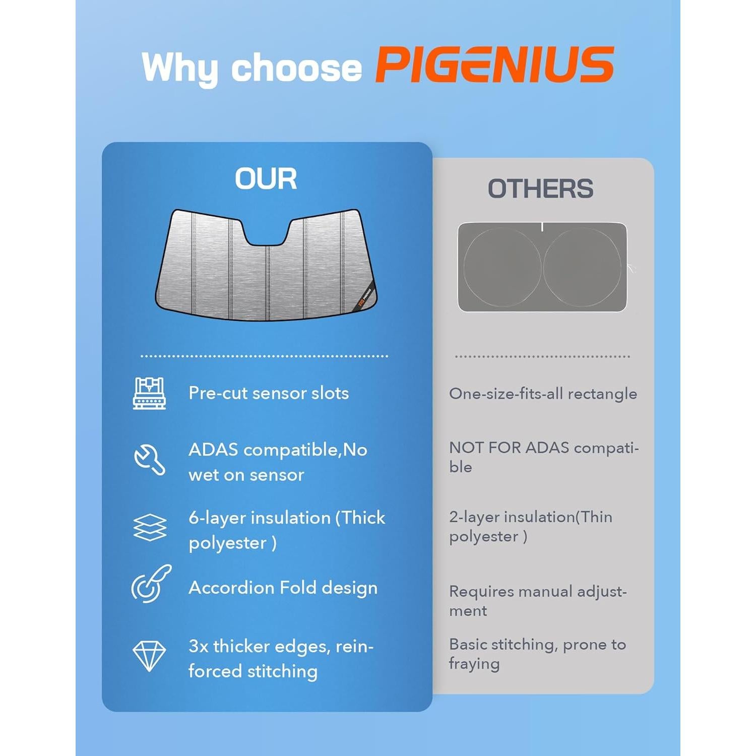 Protector Solar Parabrisas Cadillac XT4 2019-2025 Metálico