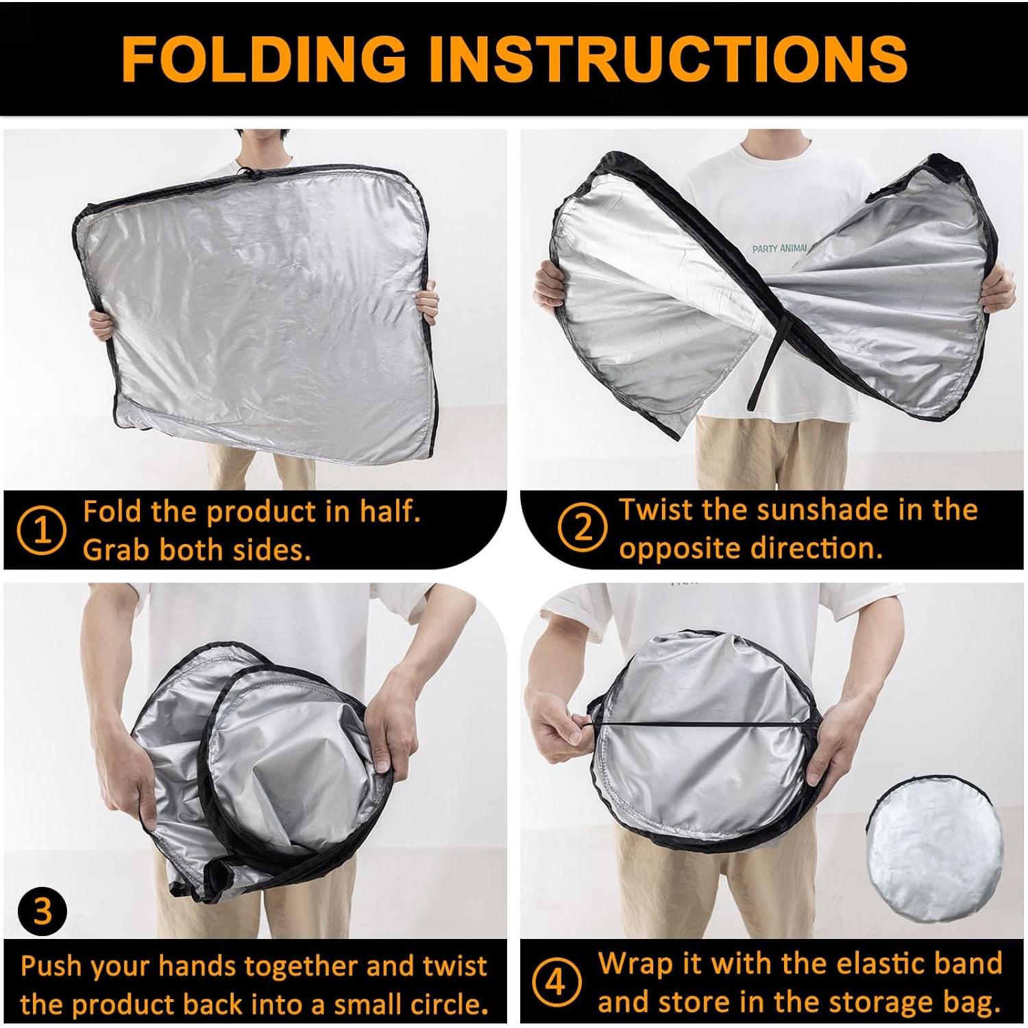 Parasol Plegable TOPINSTALL para Parabrisas Ford Bronco 2021-2025