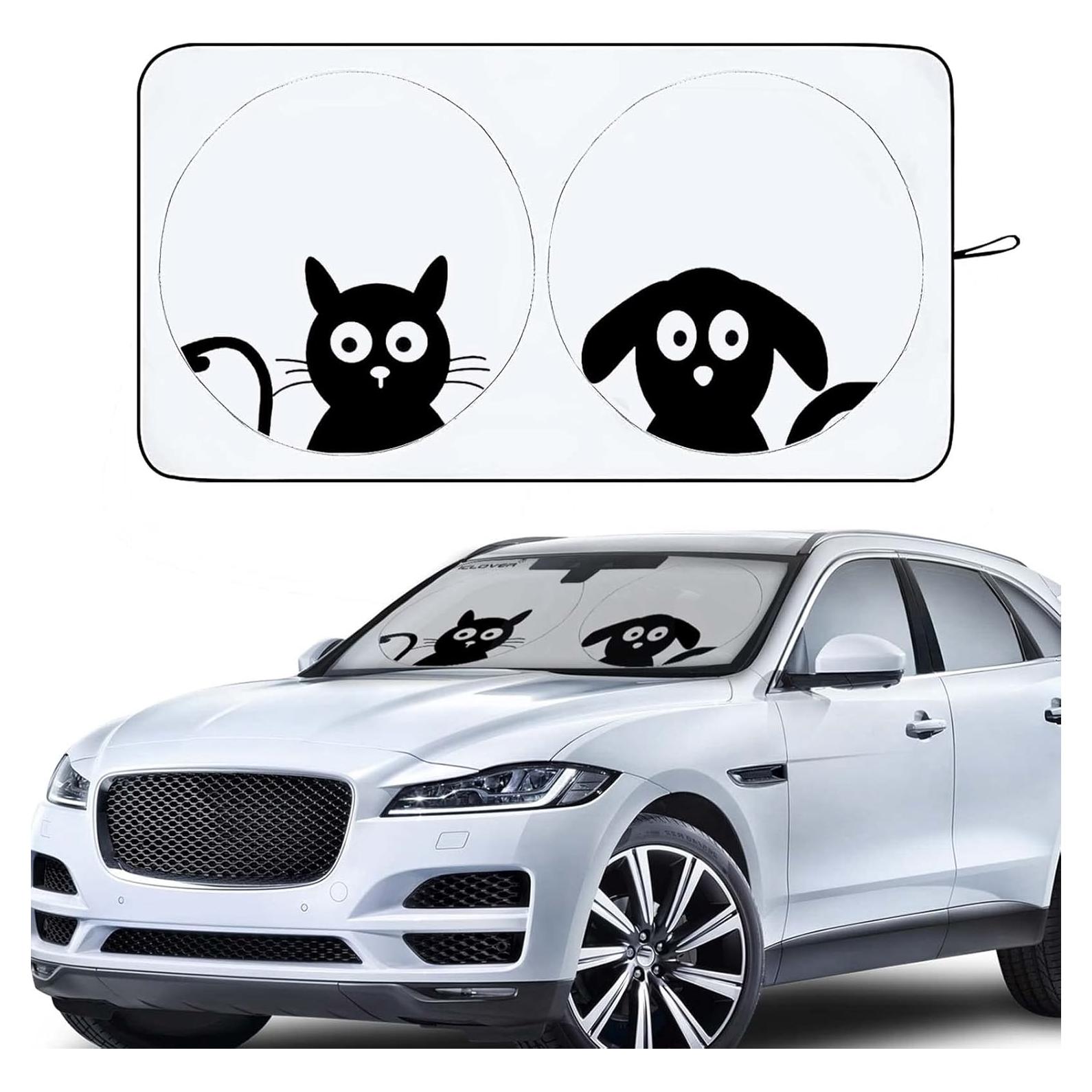 Parasoles para Parabrisas IC ICLOVER Mediano Perros y Gatos