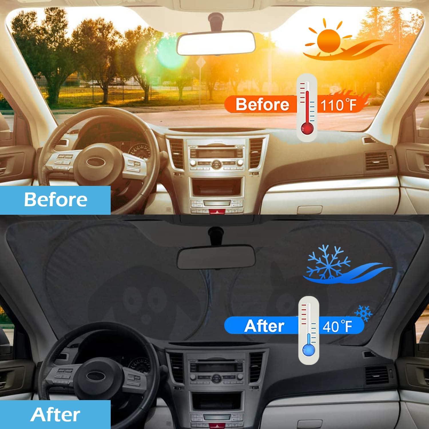 Parasoles para Parabrisas IC ICLOVER Mediano Perros y Gatos