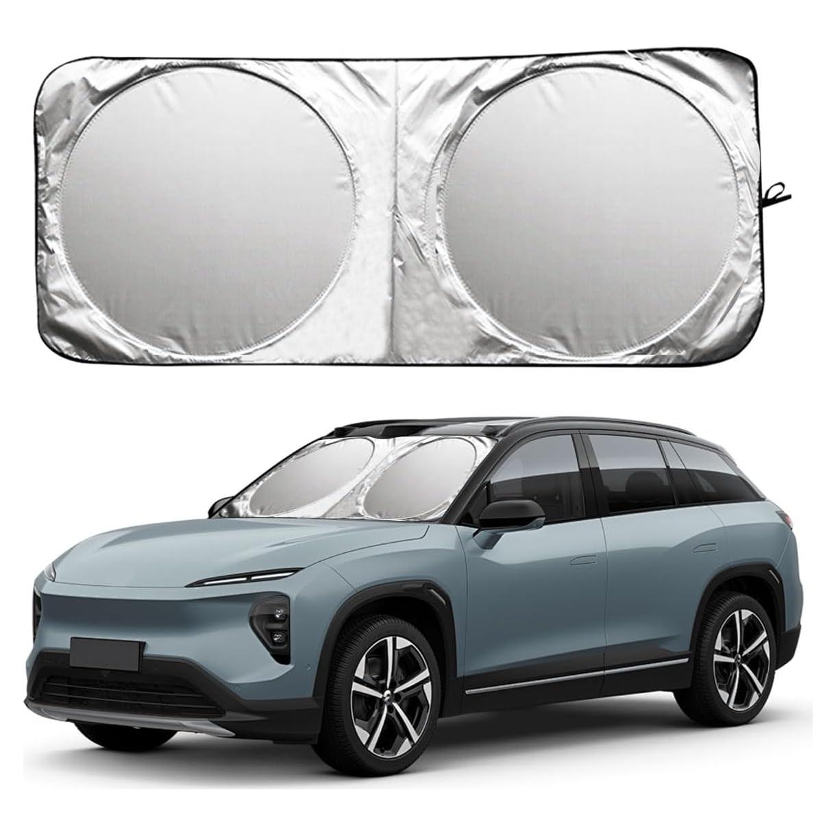Protector Solar para Parabrisas LAINLOY 160x86 cm Plegable