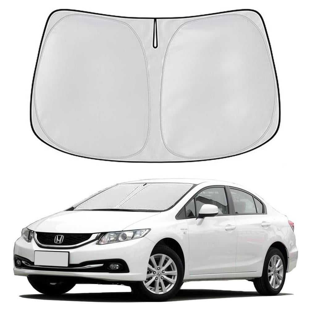 Protector Solar Plegable Lezcoan para Honda Civic 2012-2015