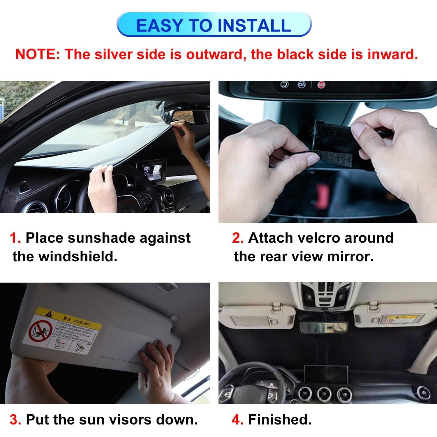 Protector Solar Plegable Lezcoan para Honda Civic 2012-2015