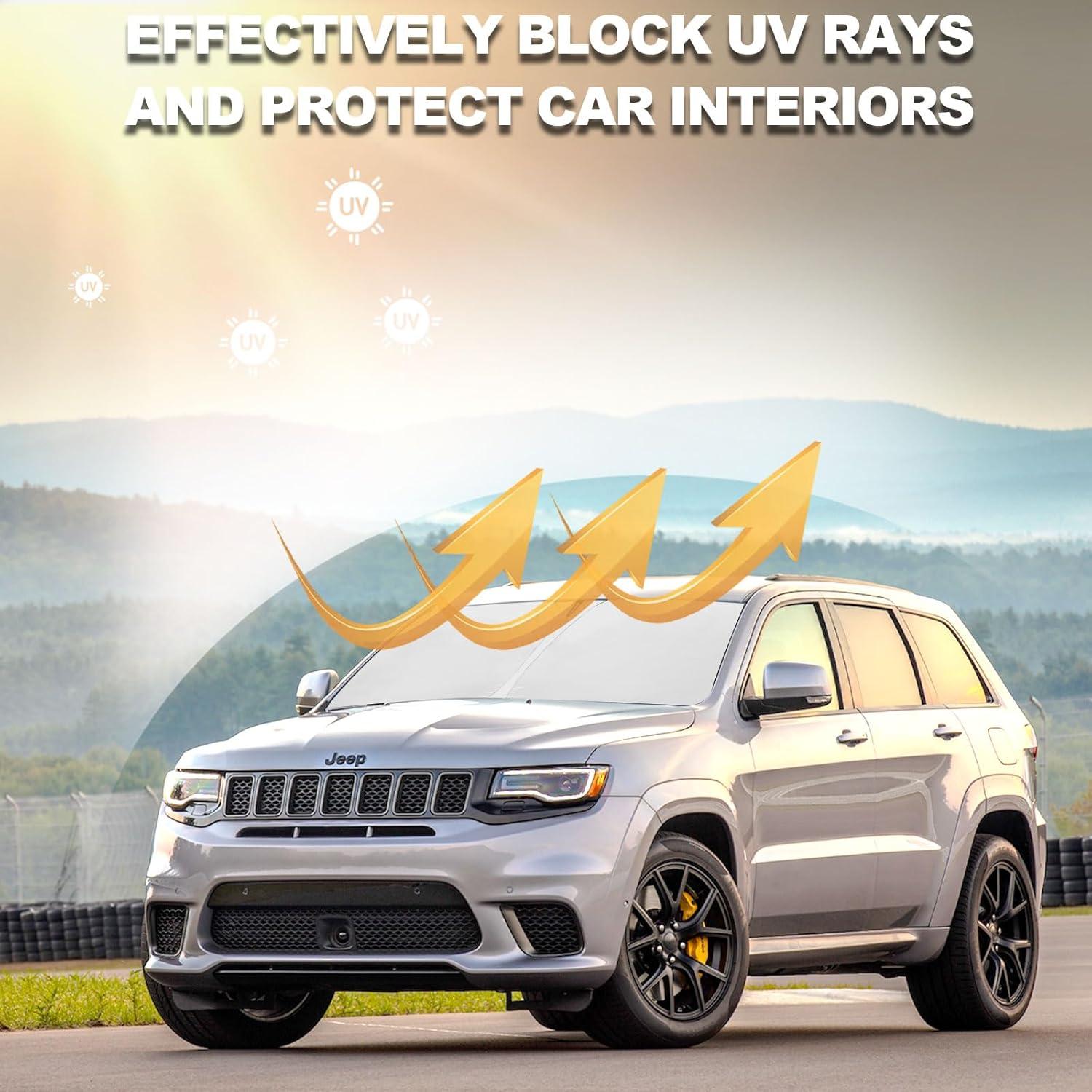 Parasoles Plegables GZSH para Jeep Grand Cherokee 2014-2025