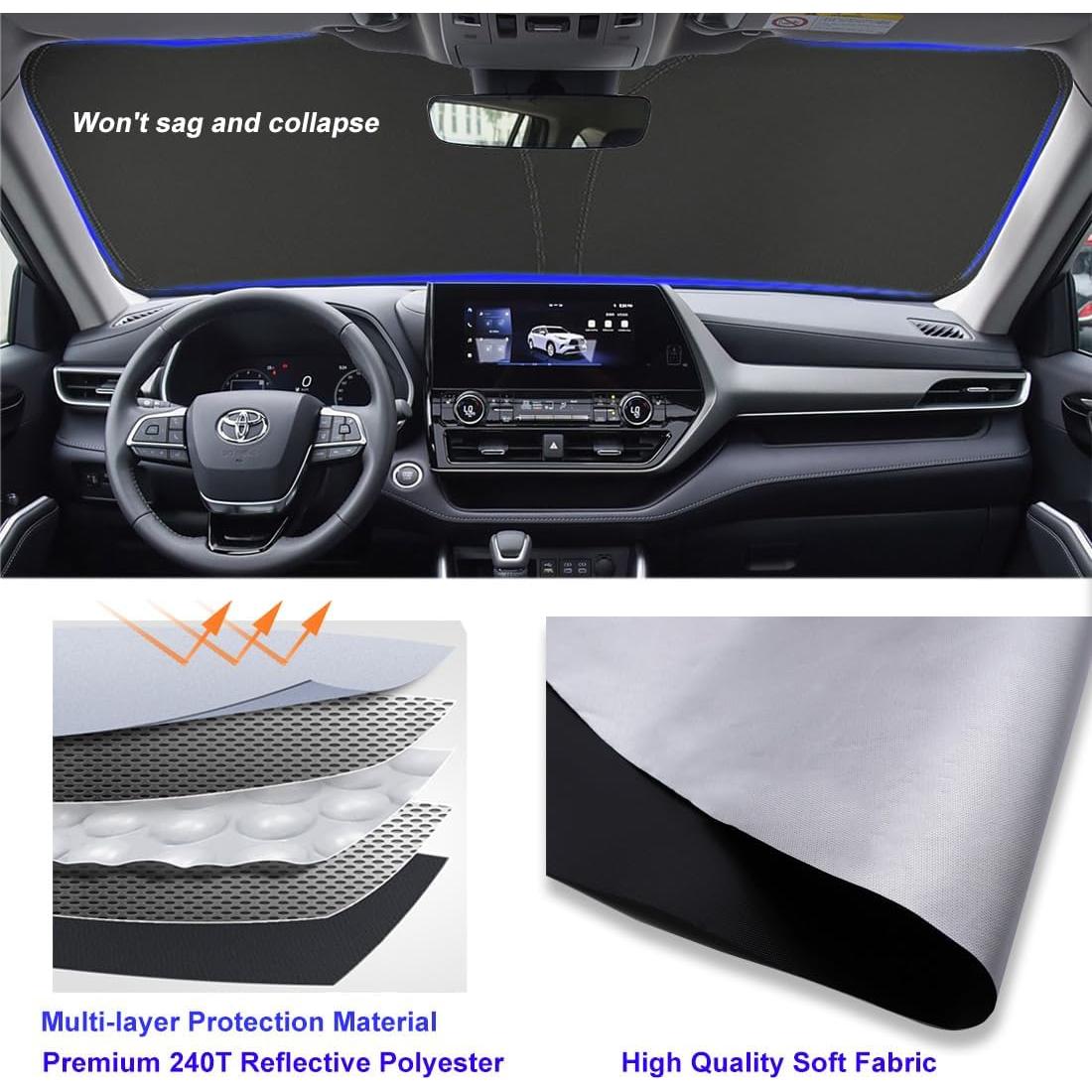 Sombrilla para Parabrisas Toyota Highlander 2008-2013 UV