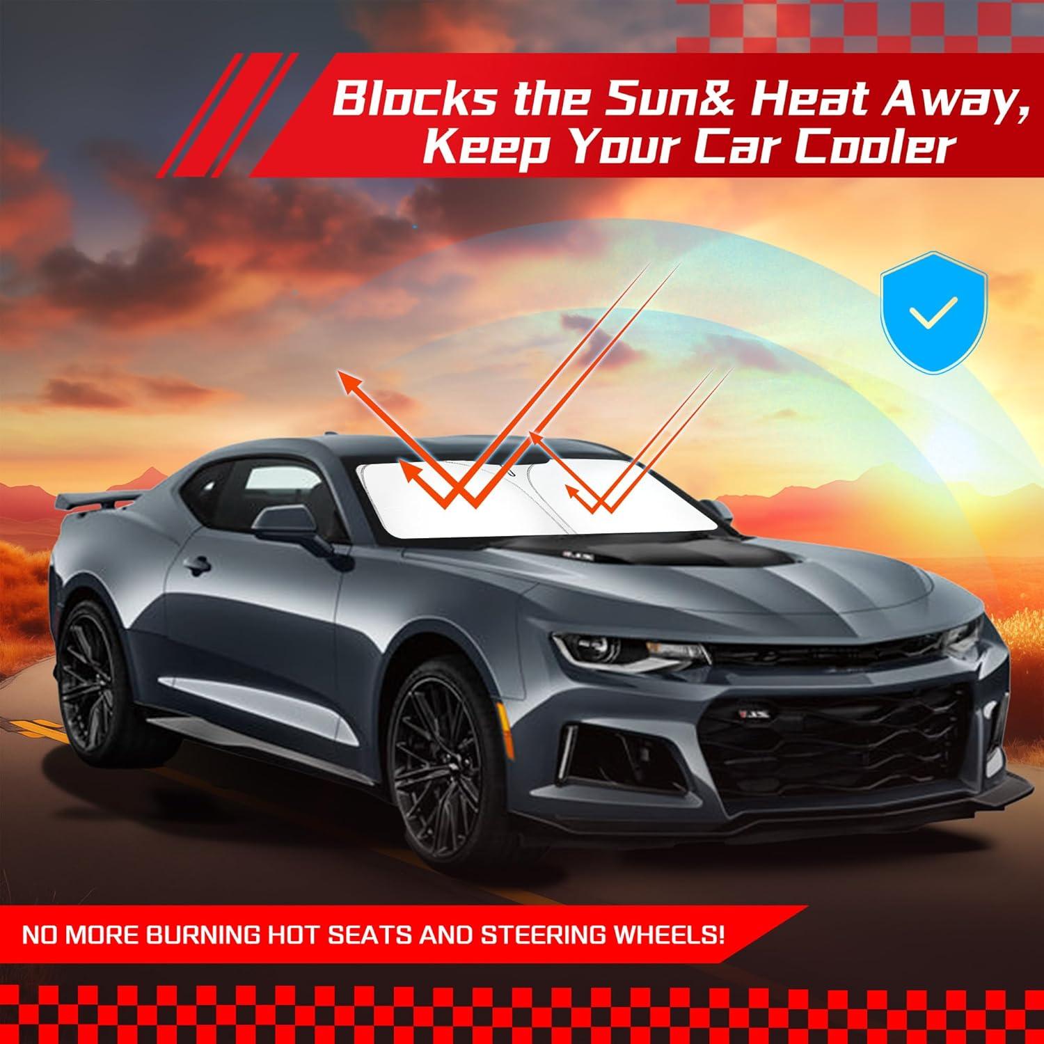 Protector Solar Parabrisas ARISMOTOR Chevrolet Camaro 2016-2024