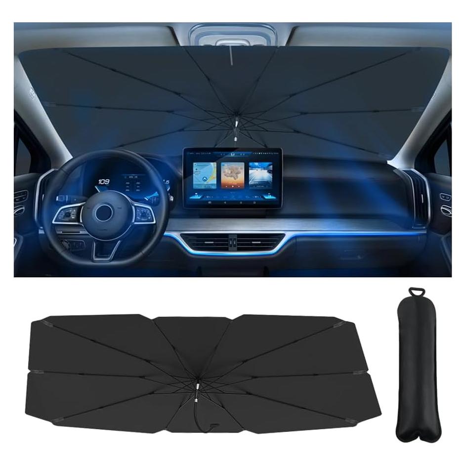 Sombrilla de Parabrisas YGDMD 139x79 cm Aislamiento Solar