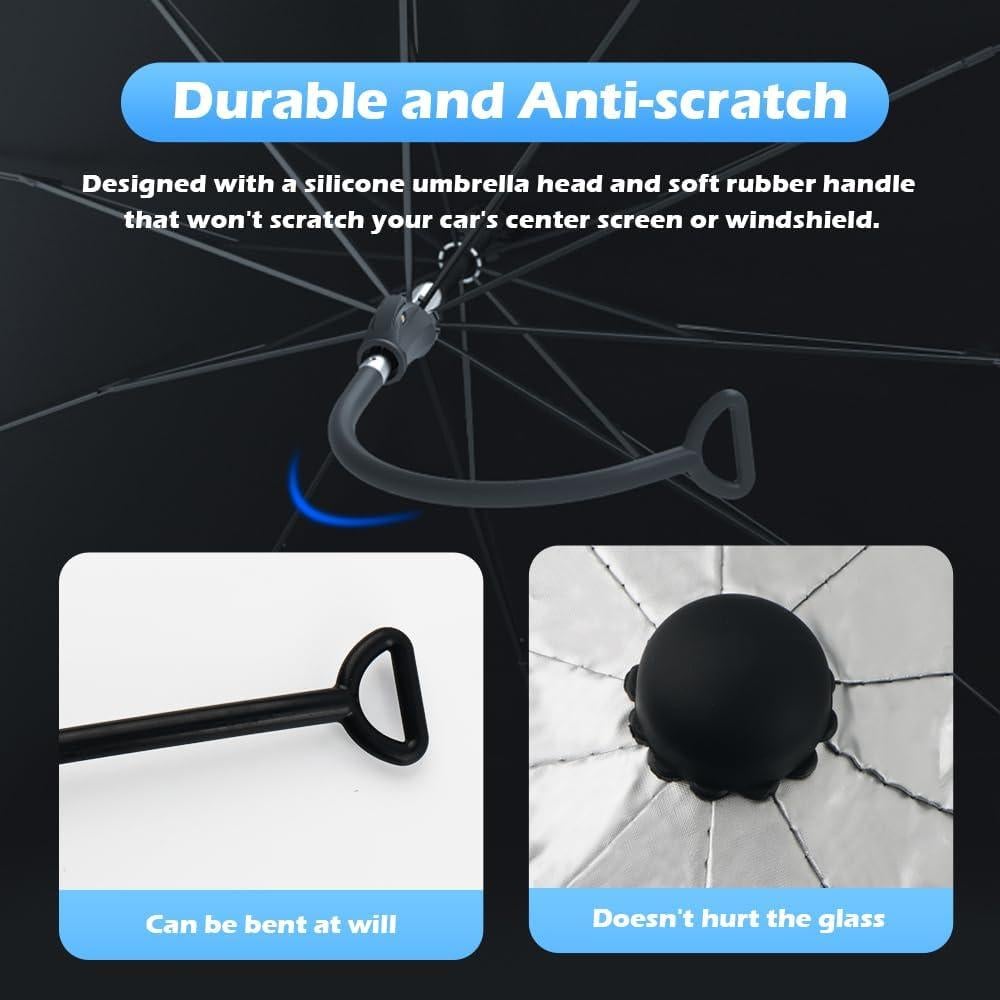 Sombrilla de Parabrisas YGDMD 139x79 cm Aislamiento Solar