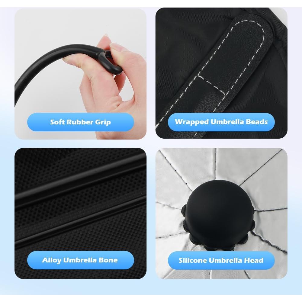 Sombrilla de Parabrisas YGDMD 139x79 cm Aislamiento Solar