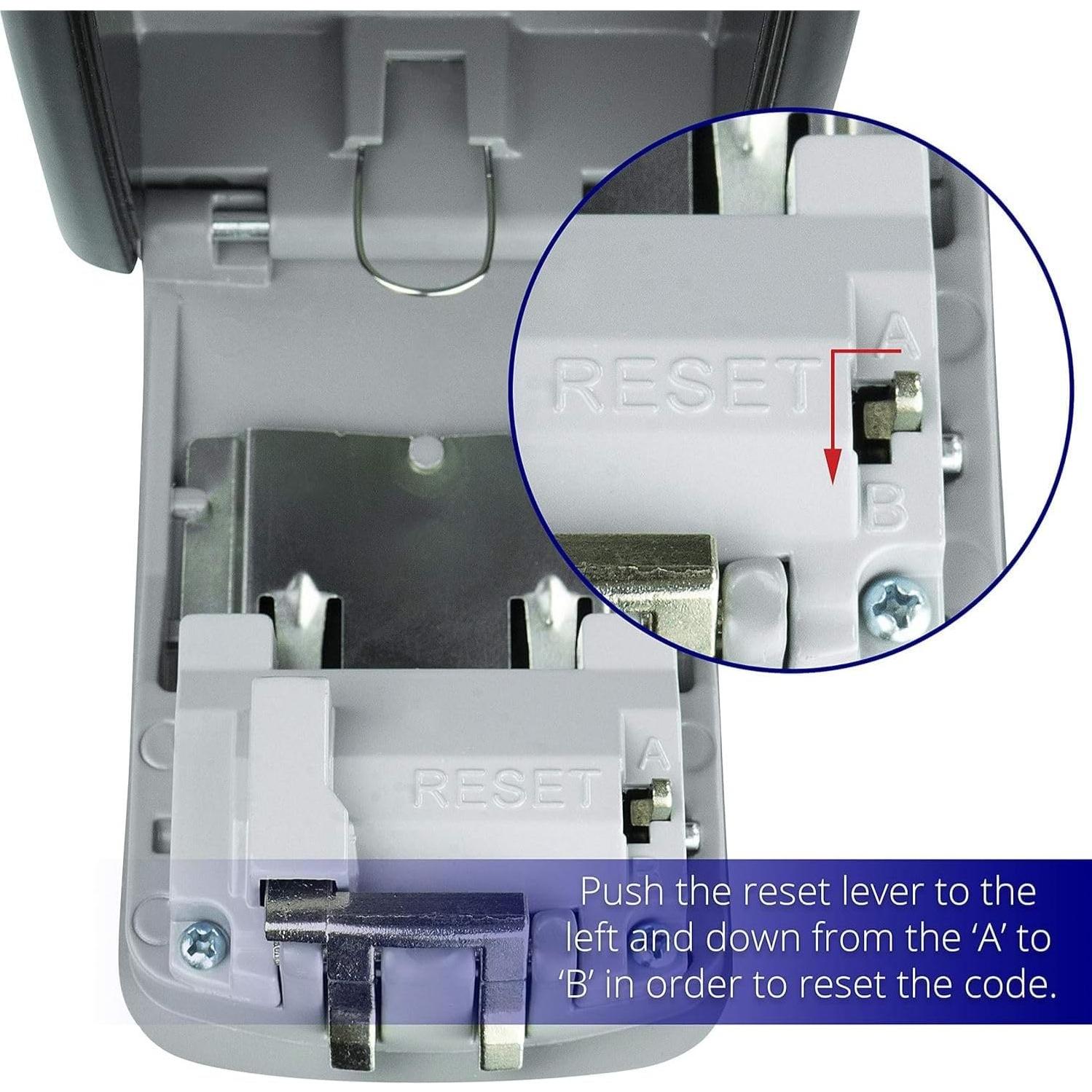 Caja de Seguridad Portátil Fortis Lock - Combinación Reajustable
