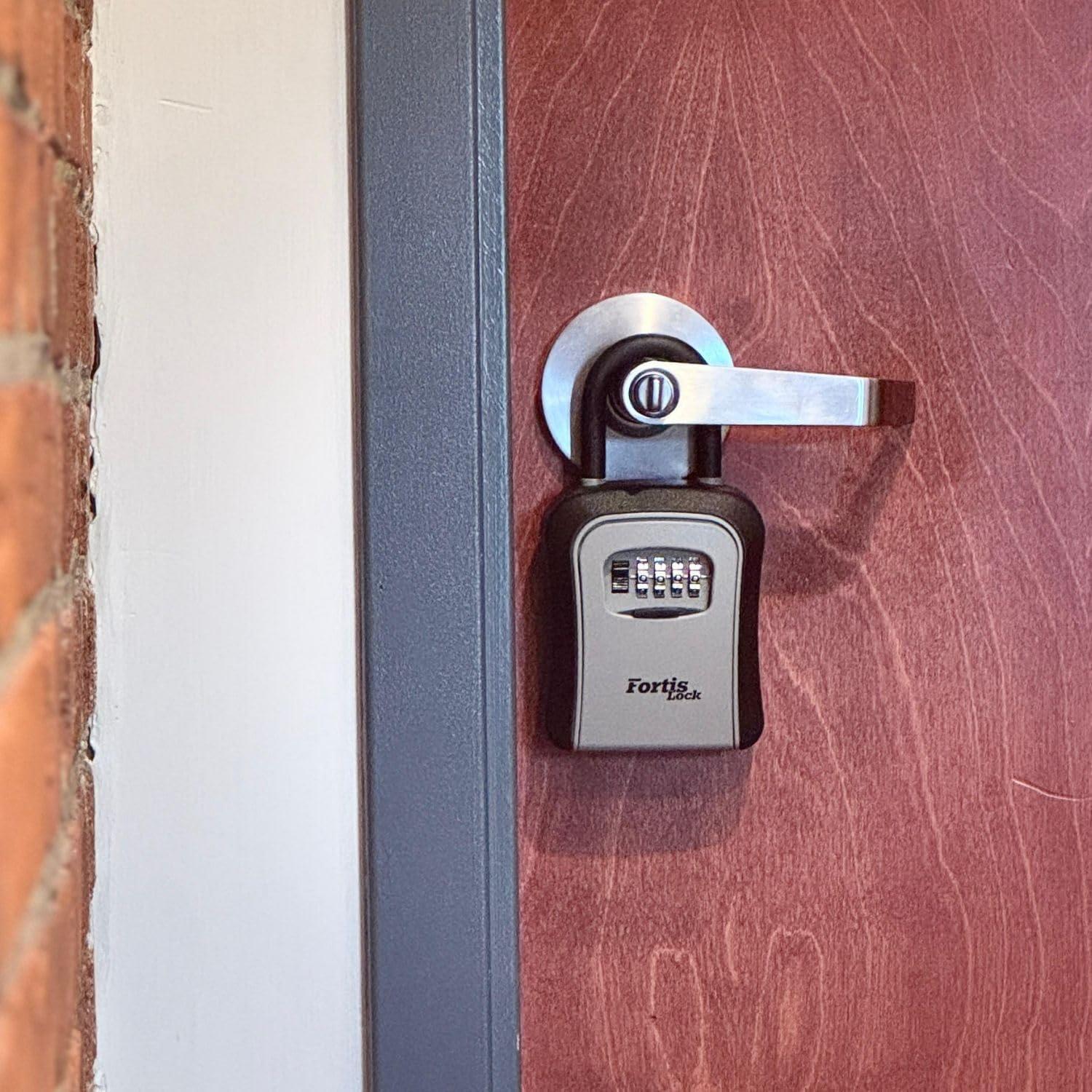 Caja de Seguridad Portátil Fortis Lock - Combinación Reajustable