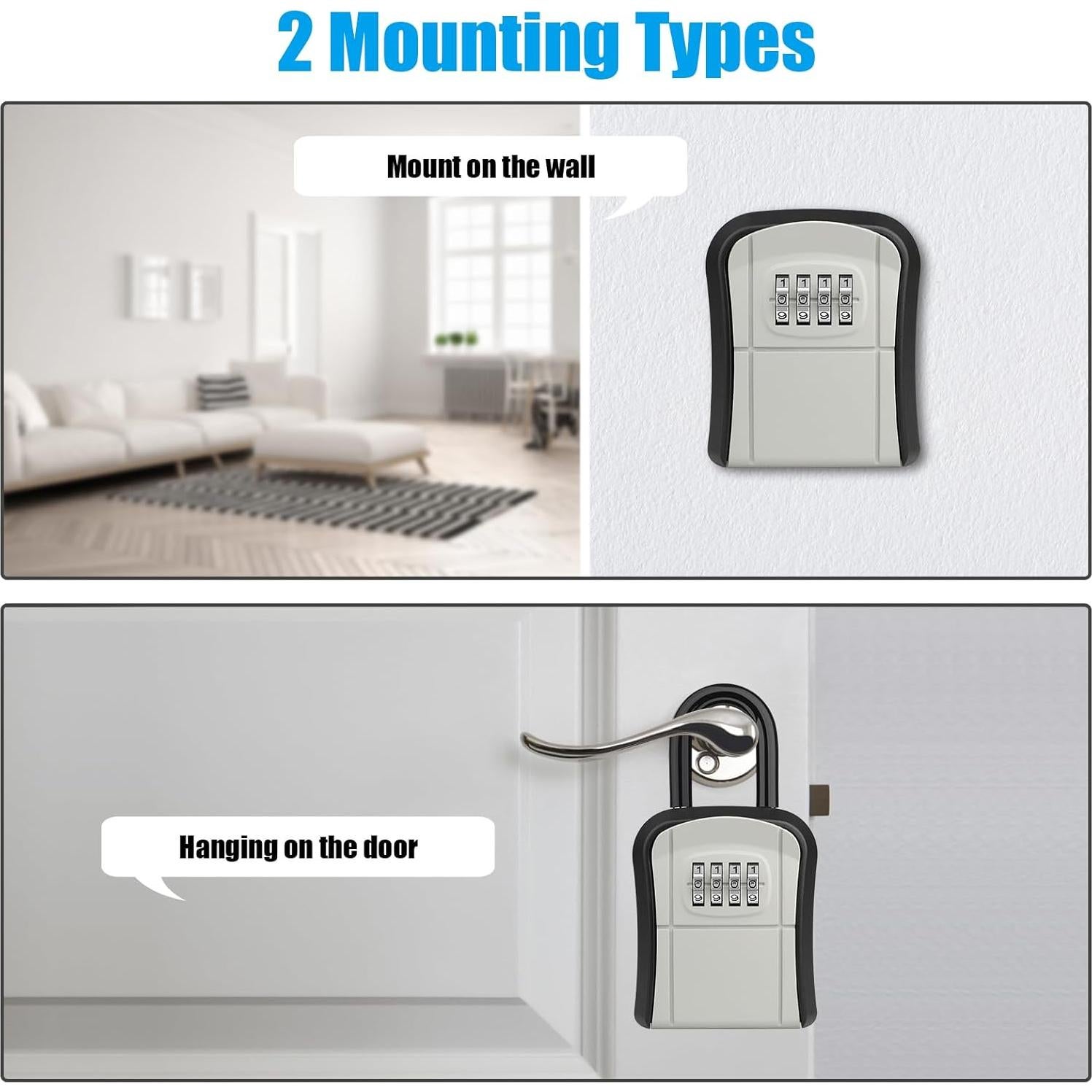 Caja de Llave Diyife con Combinación 4 Dígitos Impermeable