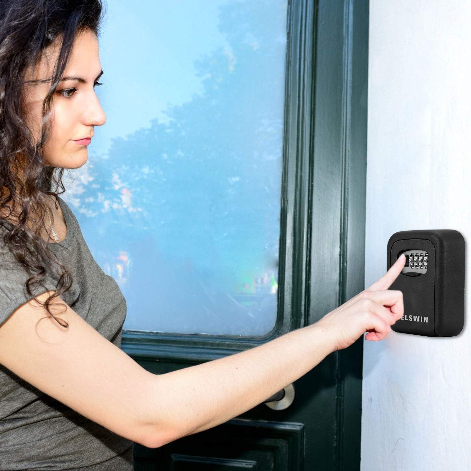 Caja de Llaves DELSWIN - Combinación 4 Dígitos Impermeable