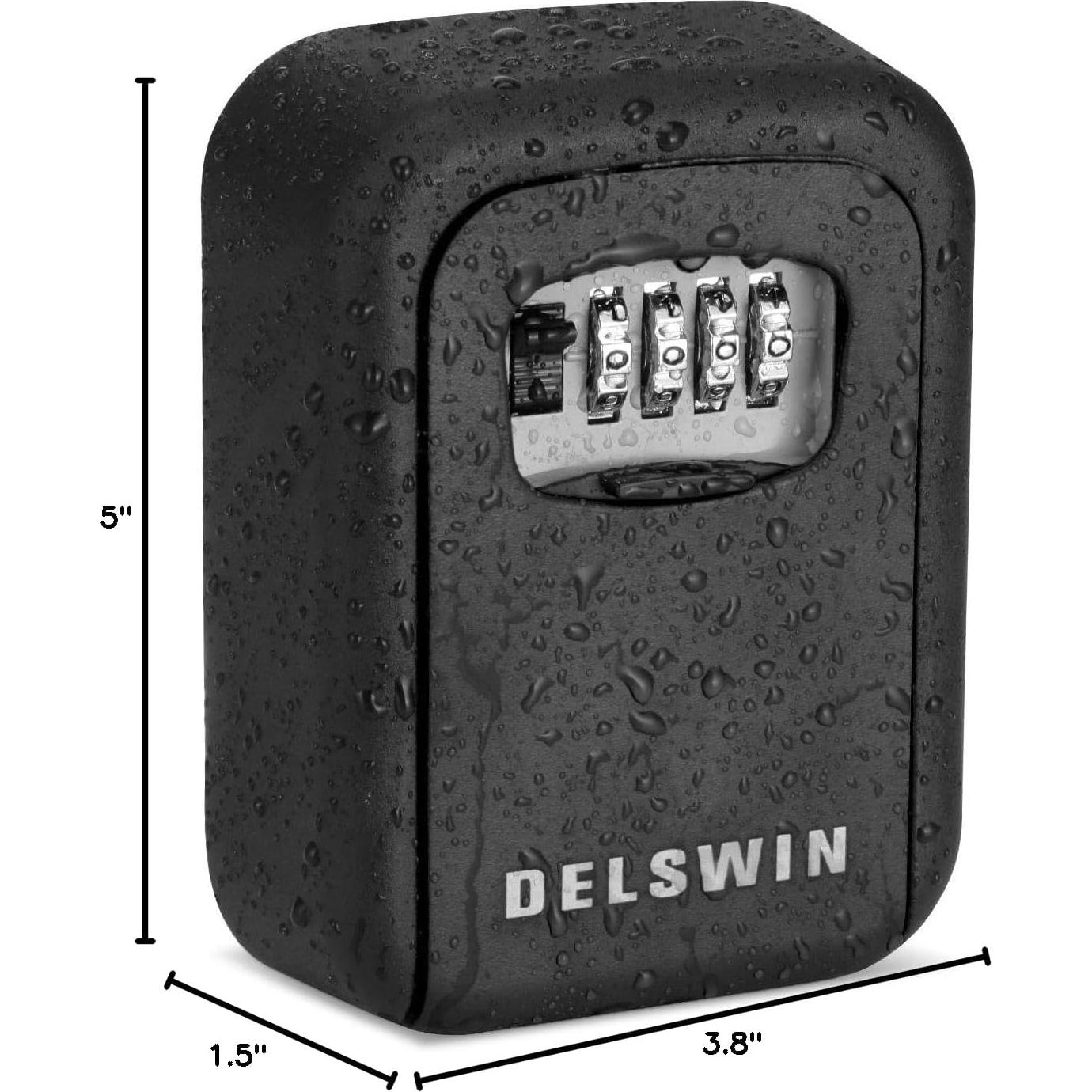 Caja de Llaves DELSWIN - Combinación 4 Dígitos Impermeable