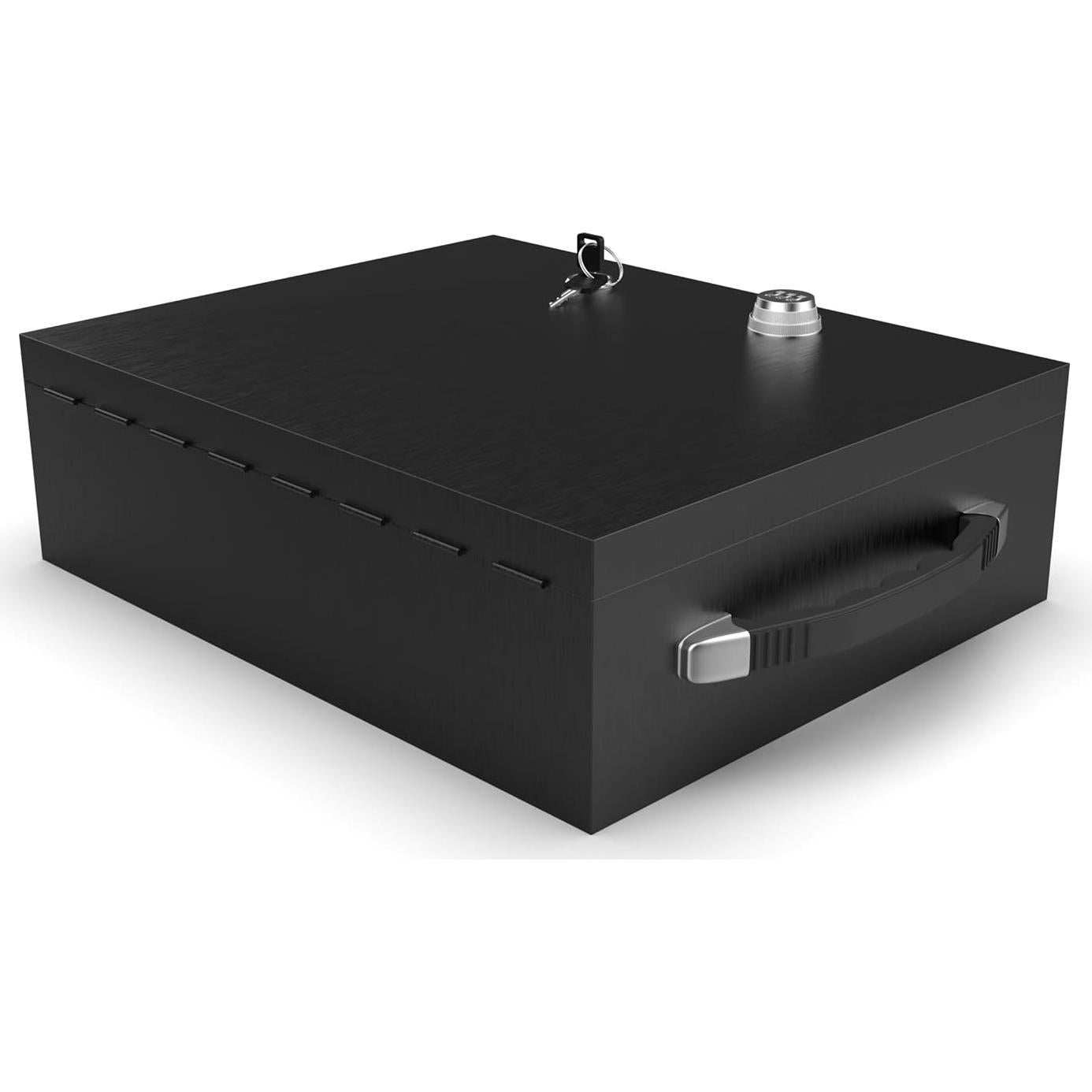 Caja Fuerte Ignífuga Suber con Cerradura Dual y Llave 33.66x27.31cm