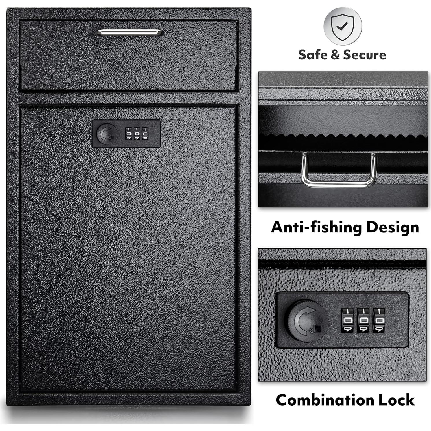 Caja de Correo de Pared POCHAR con Cerradura 21.84x12.07x36.20cm