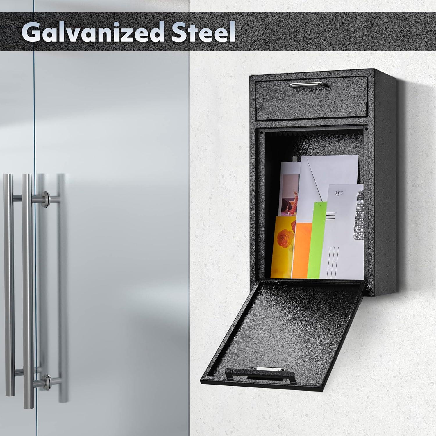 Caja de Correo de Pared POCHAR con Cerradura 21.84x12.07x36.20cm