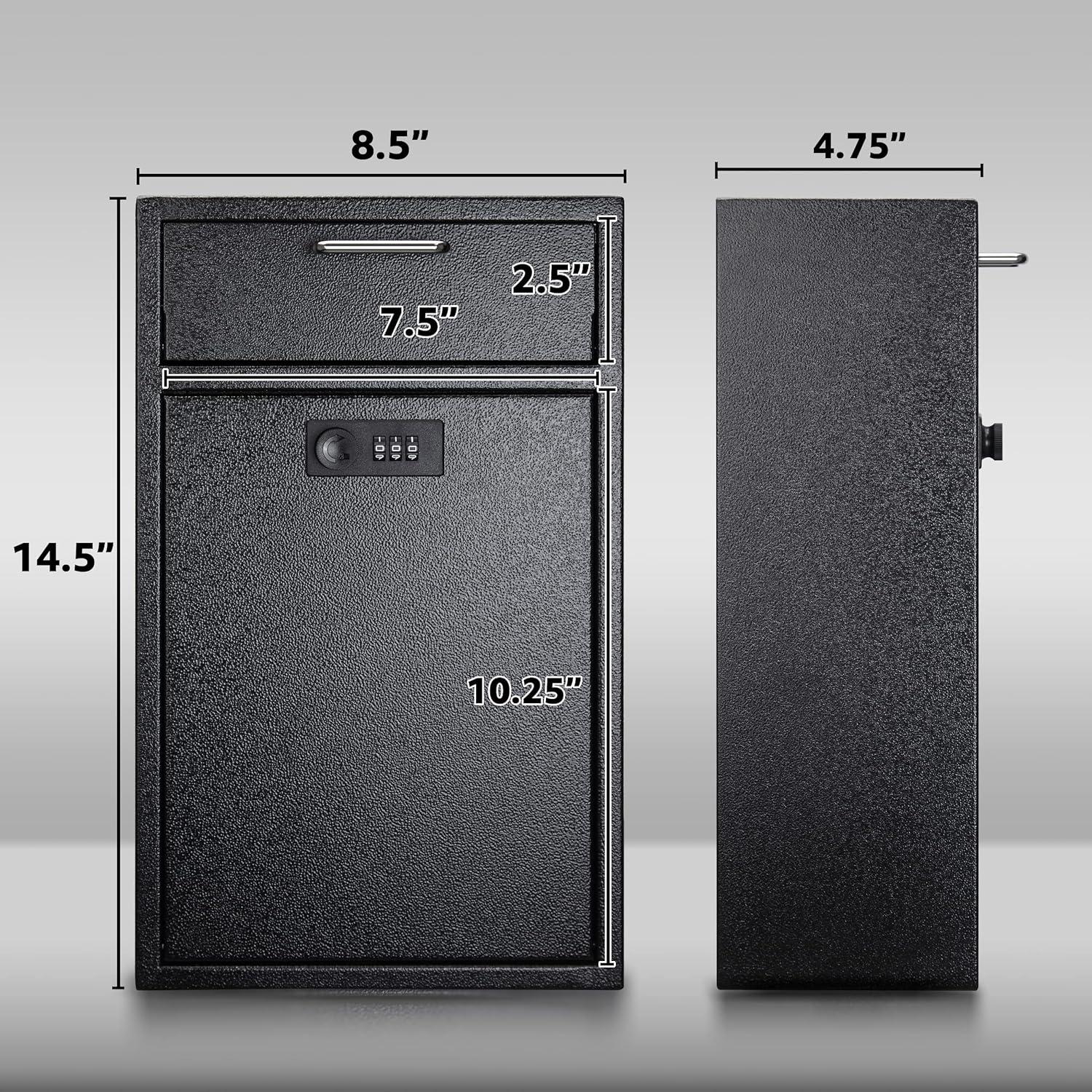 Caja de Correo de Pared POCHAR con Cerradura 21.84x12.07x36.20cm