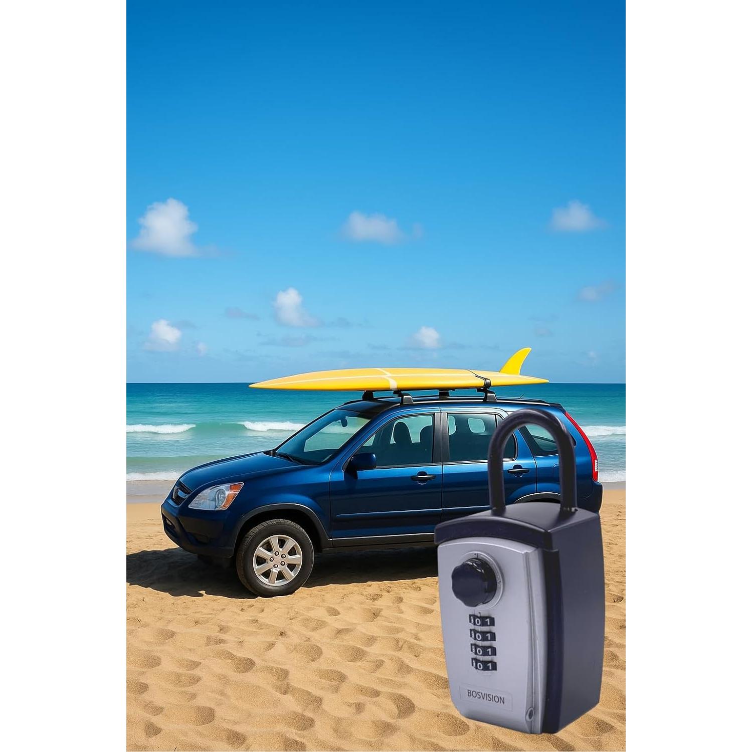 Caja de Seguridad Portátil Bosvision BV-8962S con Bolsa Faraday